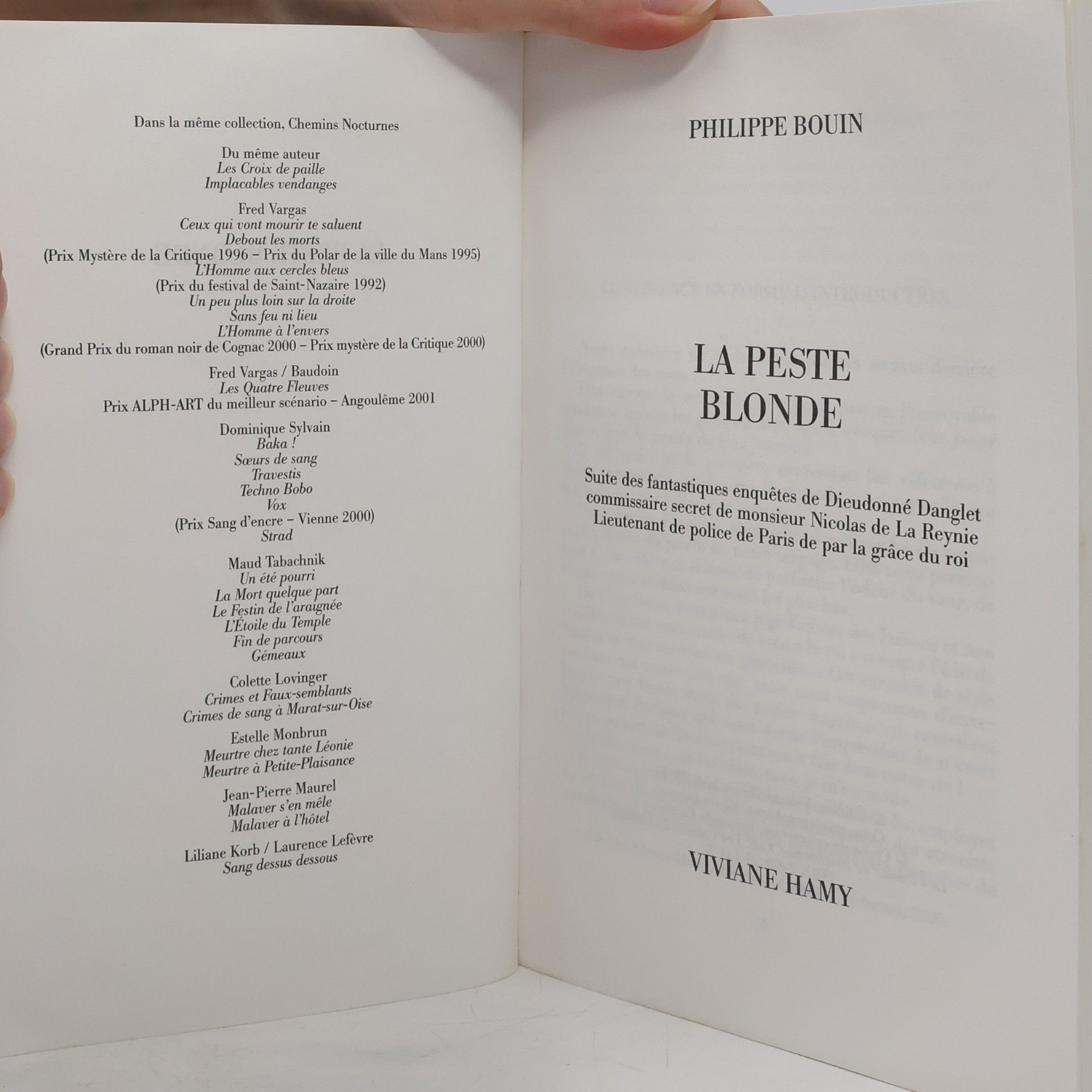 Philippe Bouin La Peste blonde