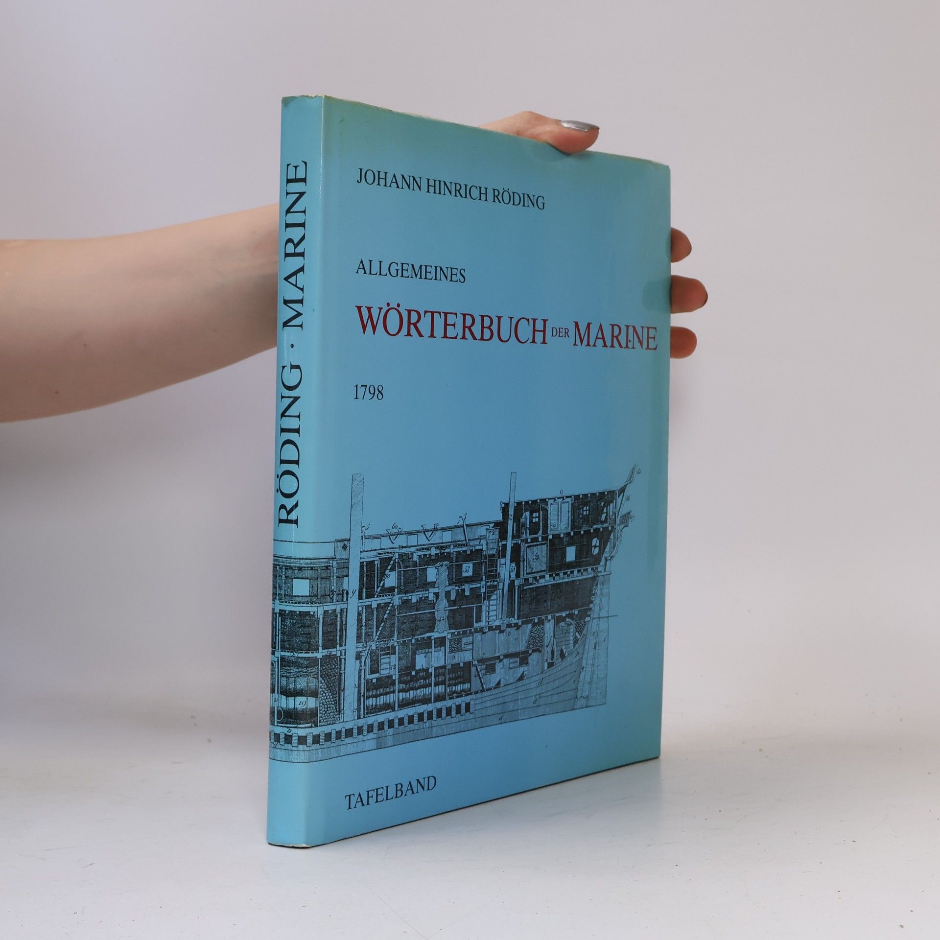 Johann Hinrich Röding Allgemeines Wörterbuch der Marine