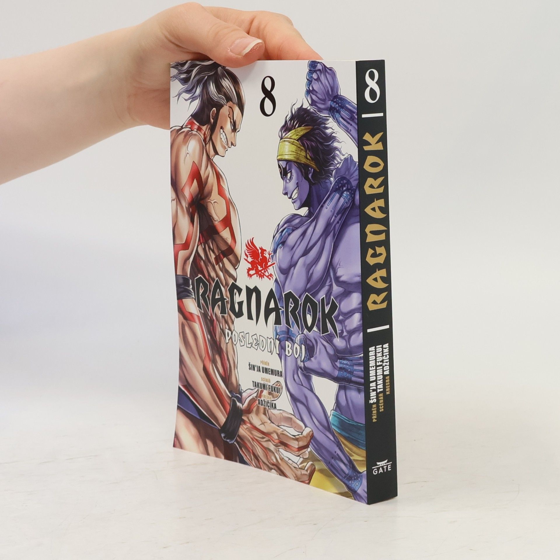Umemura Shinya Ragnarok : poslední boj. 8.