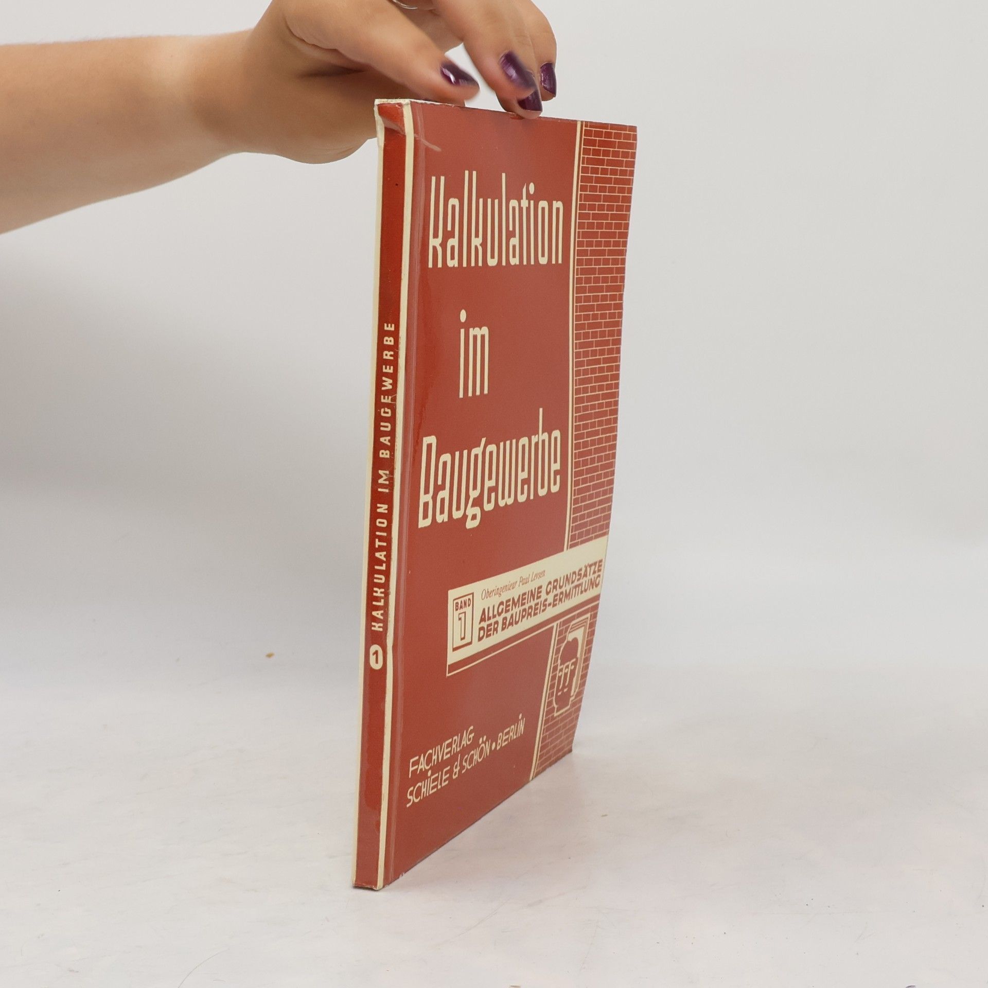 Autorenkollektiv Kalkulation im Baugewerbe 1