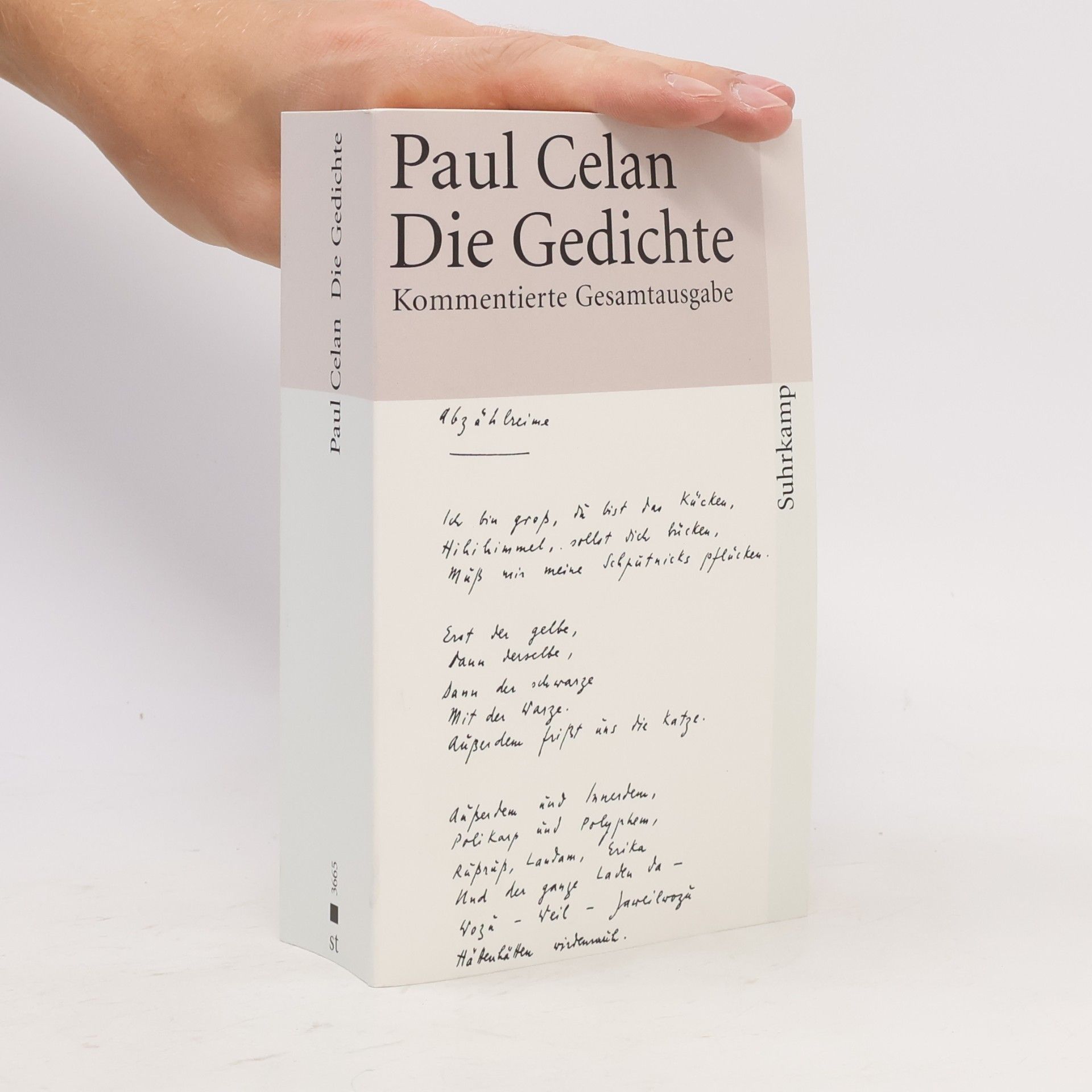 Paul Celan Die Gedichte