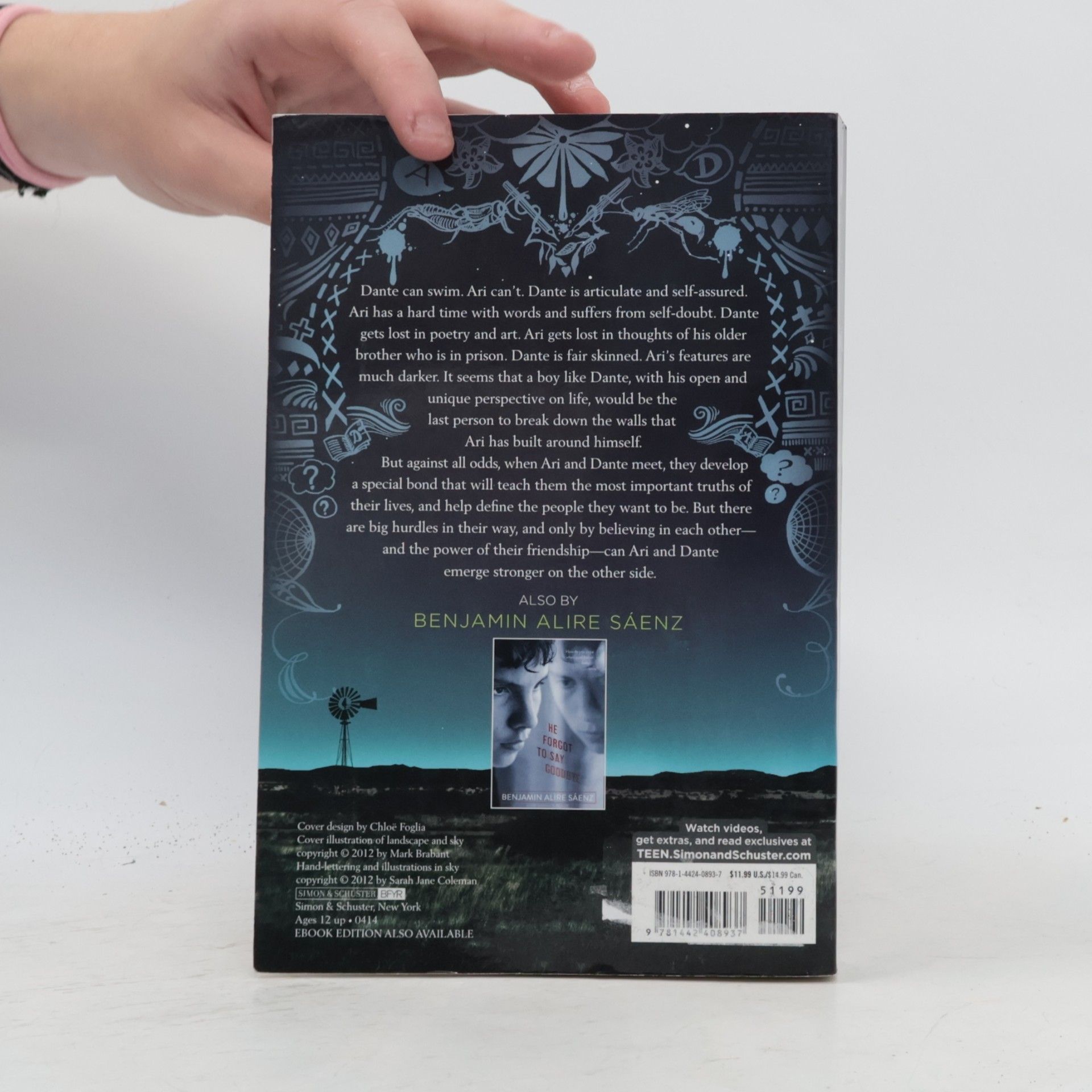 Benjamin Alire Sáenz Aristotle and Dante Discover the Secrets of the Universe