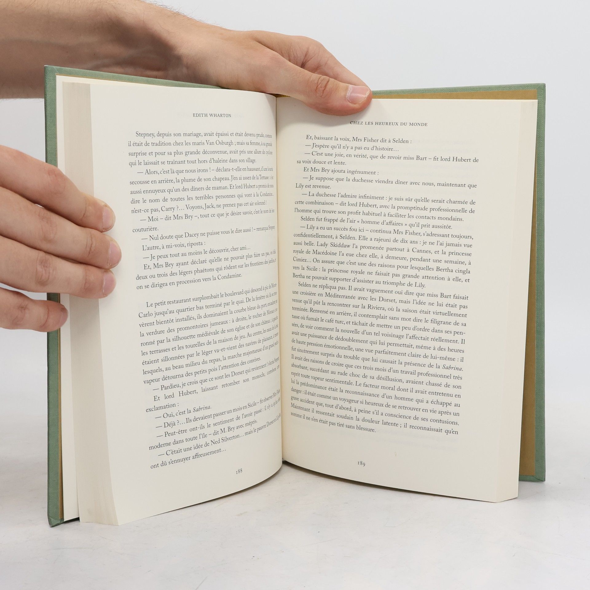 Edith Wharton Chez les heureux du monde