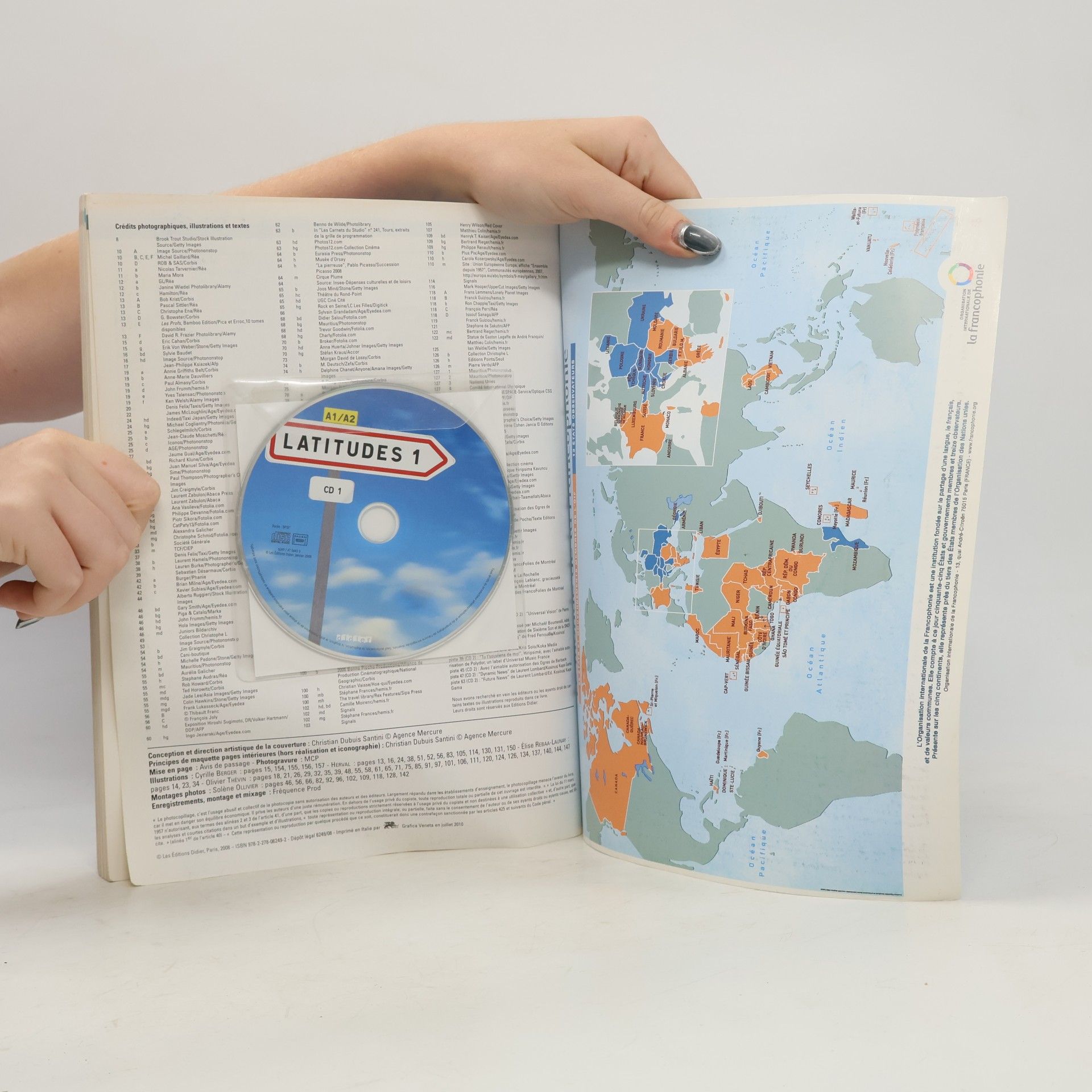 Régine Mérieux Latitudes 1 : Méthode de français A1/A2