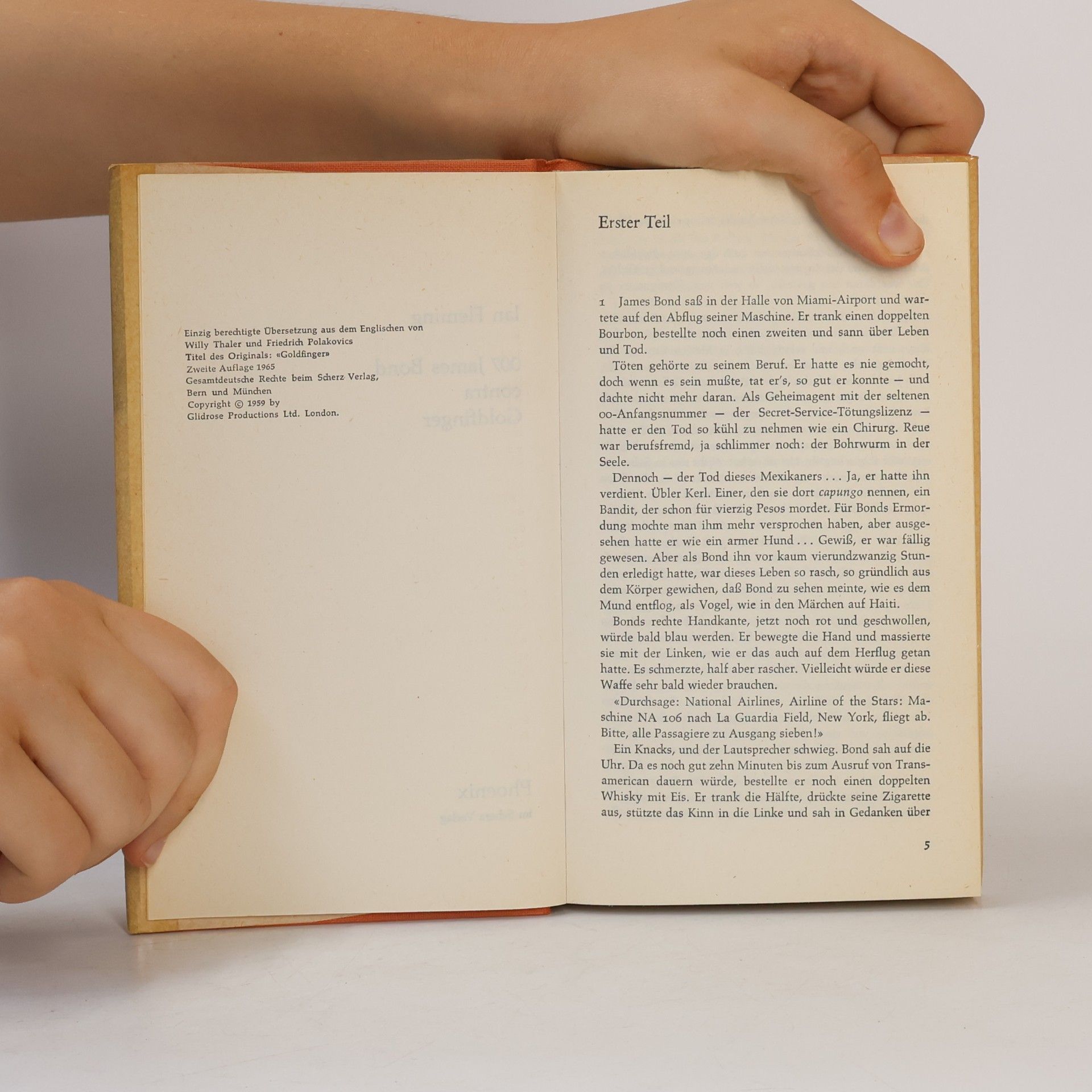 Ian Fleming 007 James Bond contra Goldfinger