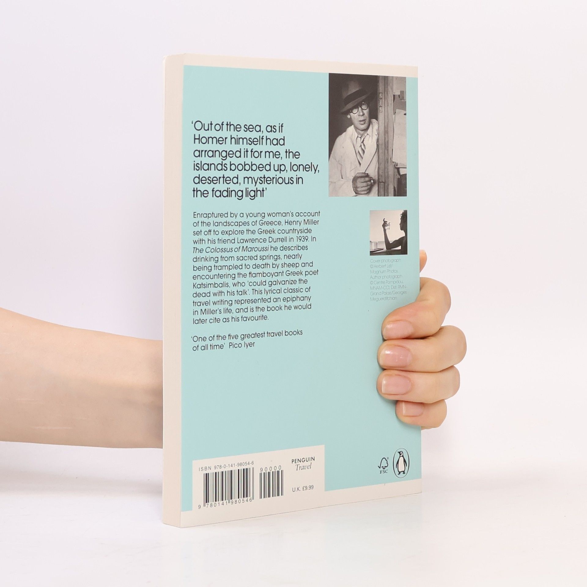 Henry Miller The Colossus of Maroussi. Der Koloß von Maroussi, englische Ausgabe