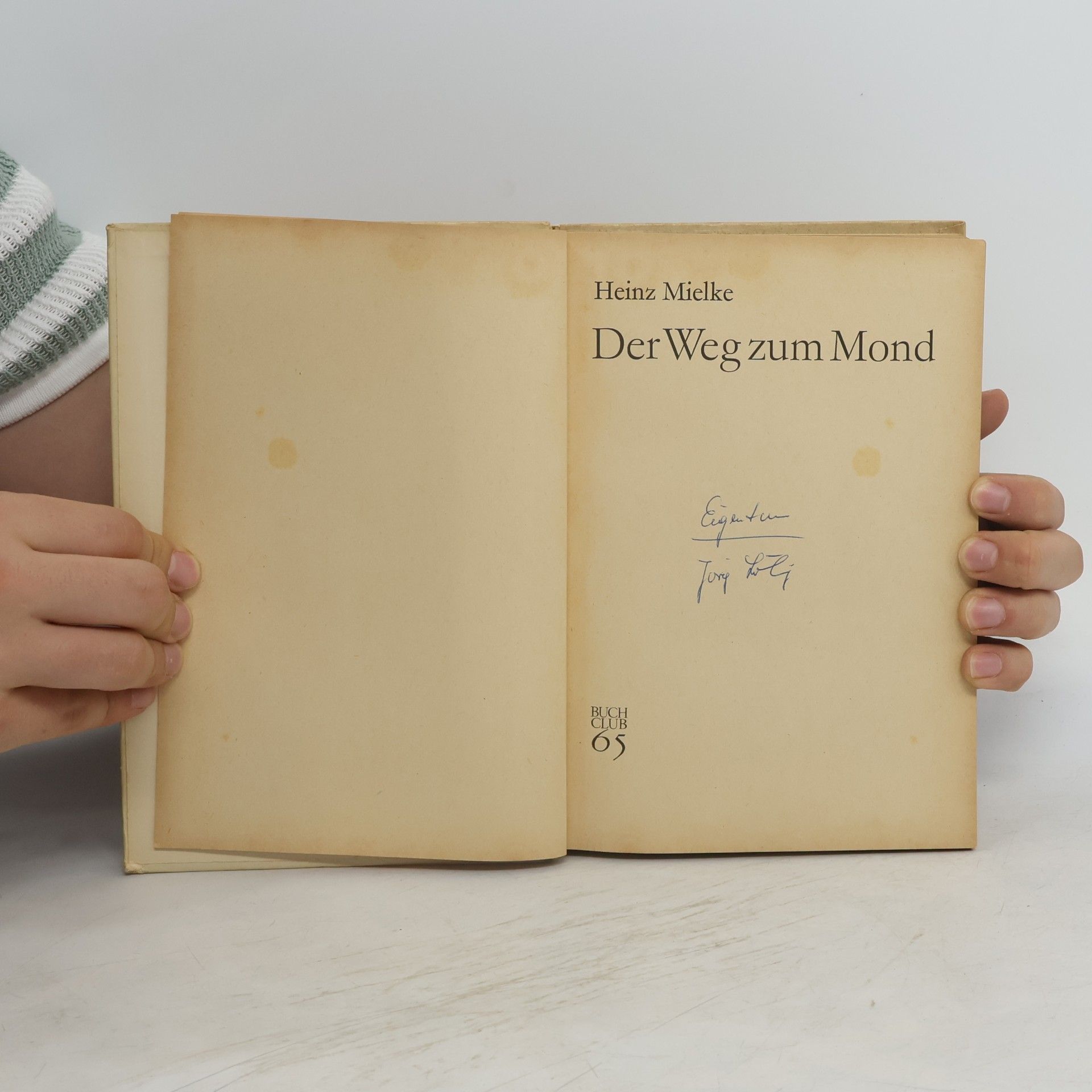 Horst Boche Der Weg zum Mond