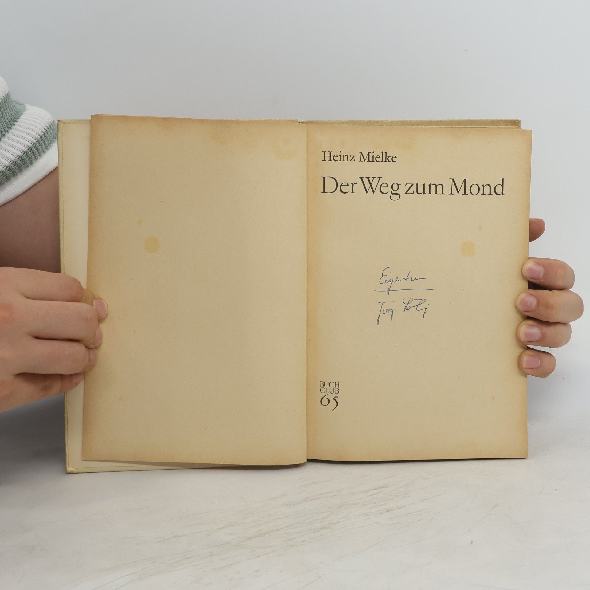 Horst Boche Der Weg zum Mond