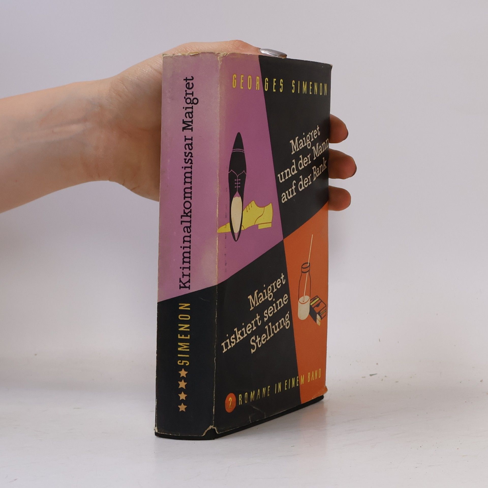 Georges Simenon Maigret und der Mann auf der Bank. Maigret riskiert seine Stellung