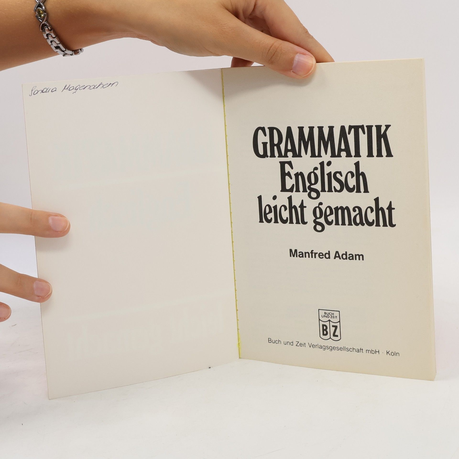 Manfred Adam Grammatik Englisch - leicht gemacht