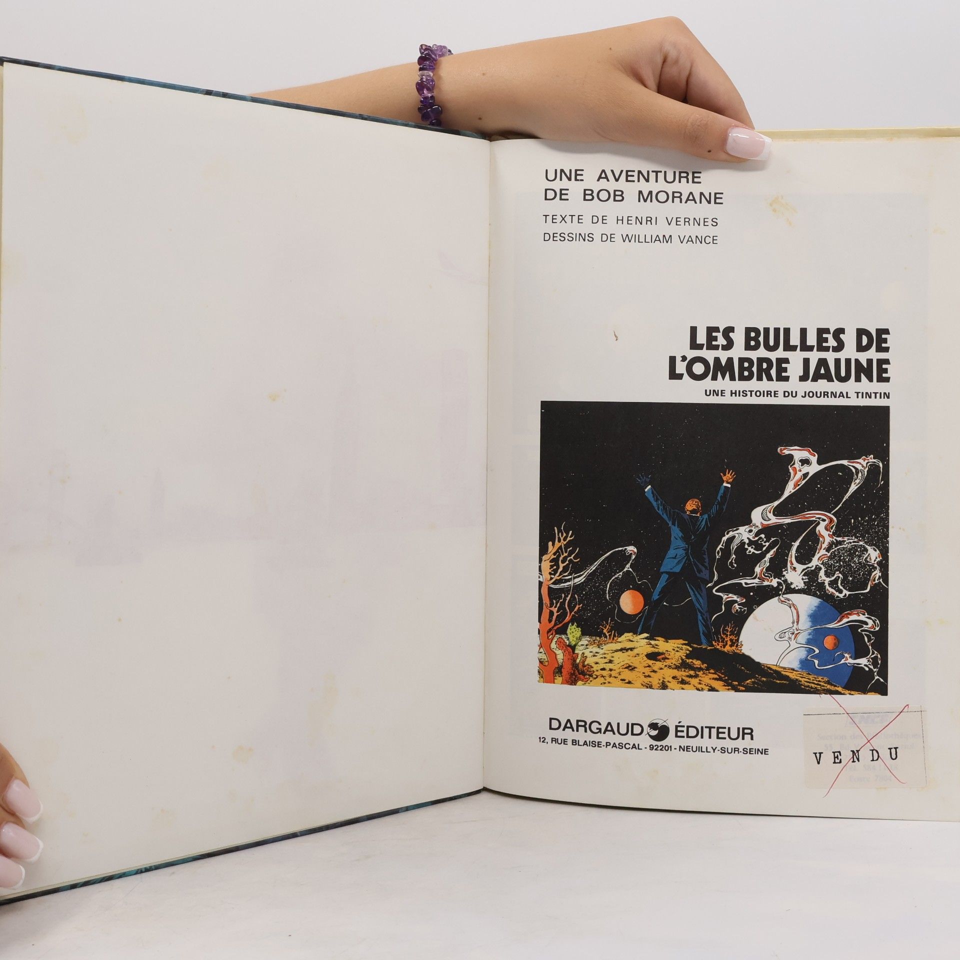 Henri Vernes Bob Morane. Les bulles de l´ombre jaune