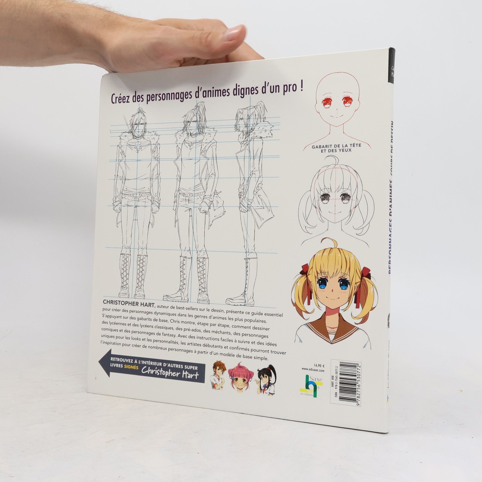 Christopher Hart Personnages d'animes cours de dessin