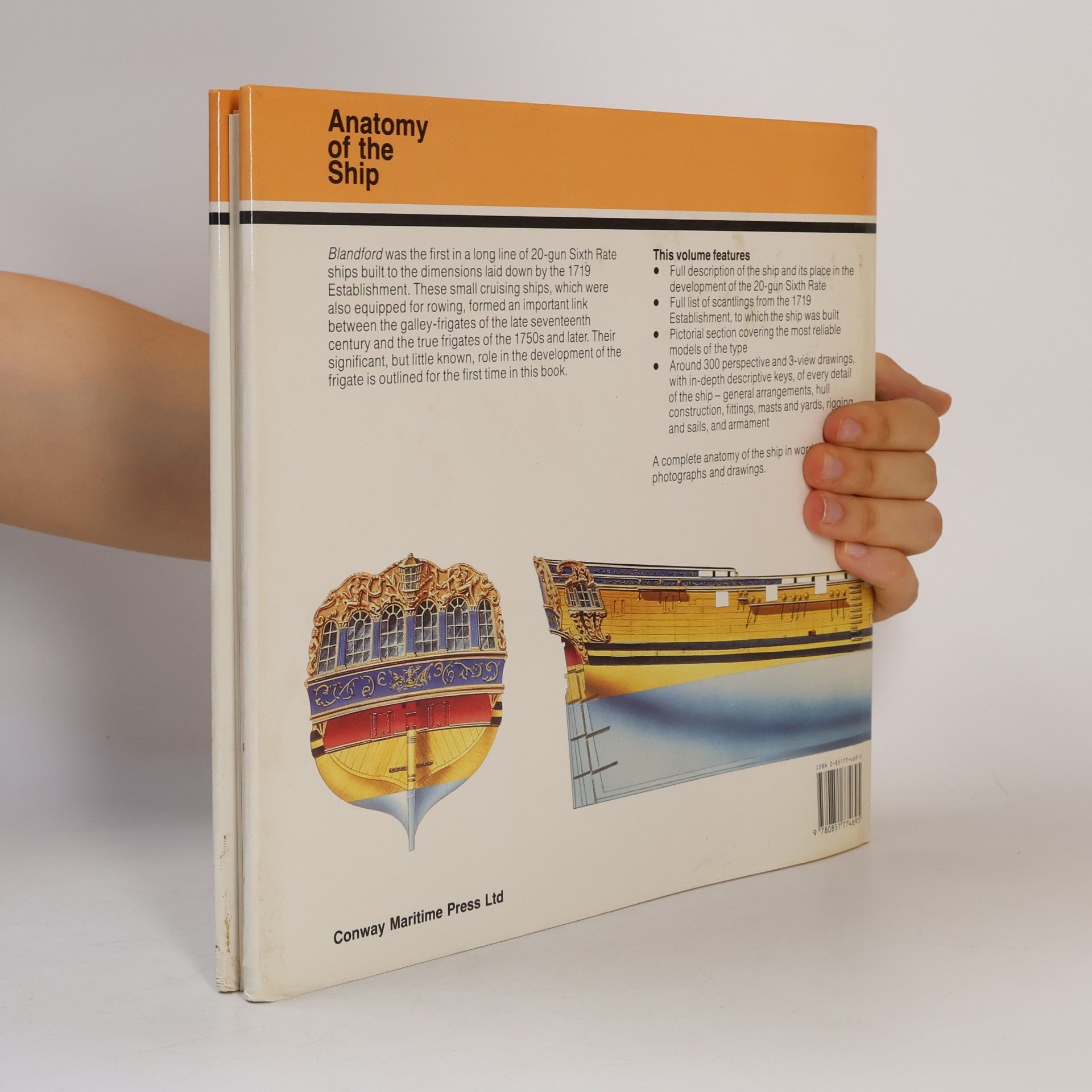 Peter Goodwin Anatomy Of The Ship: Twenty Gun Ship Blandford