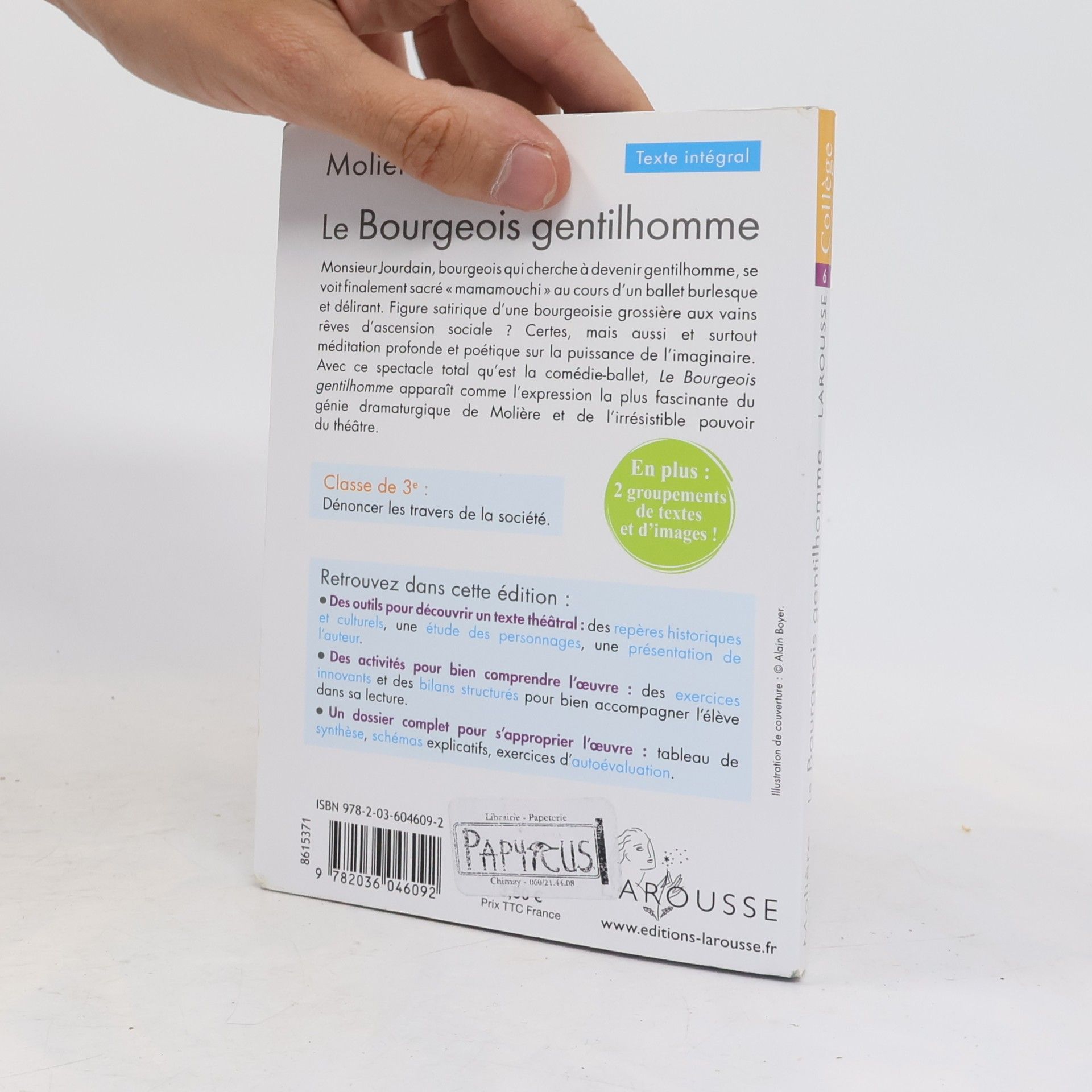 Molière Le Bourgeois gentilhomme: Édition en couleurs