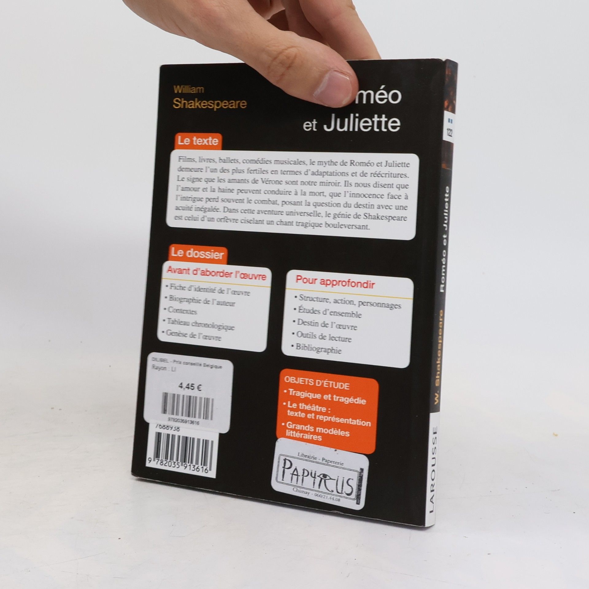 William Shakespeare Roméo et Juliette
