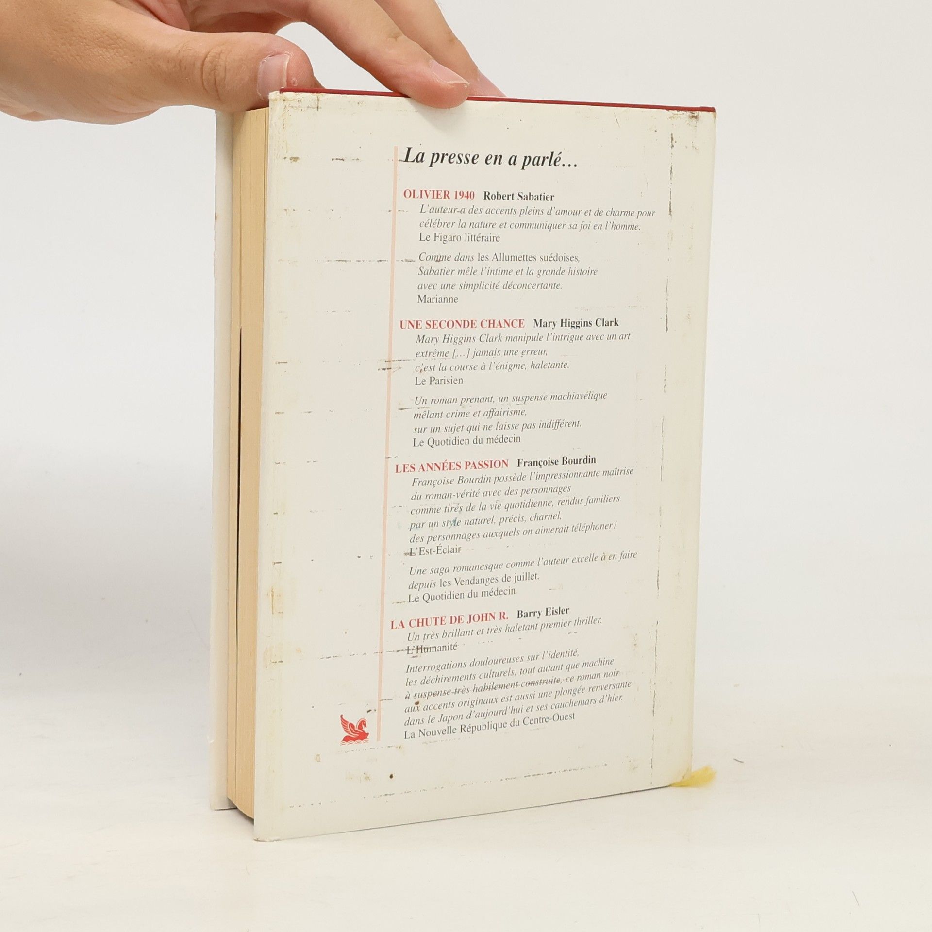 Robert Sabatier Sélection du livre: Olivier 1940. Une seconde chance. Les années passion. La chute de John R.