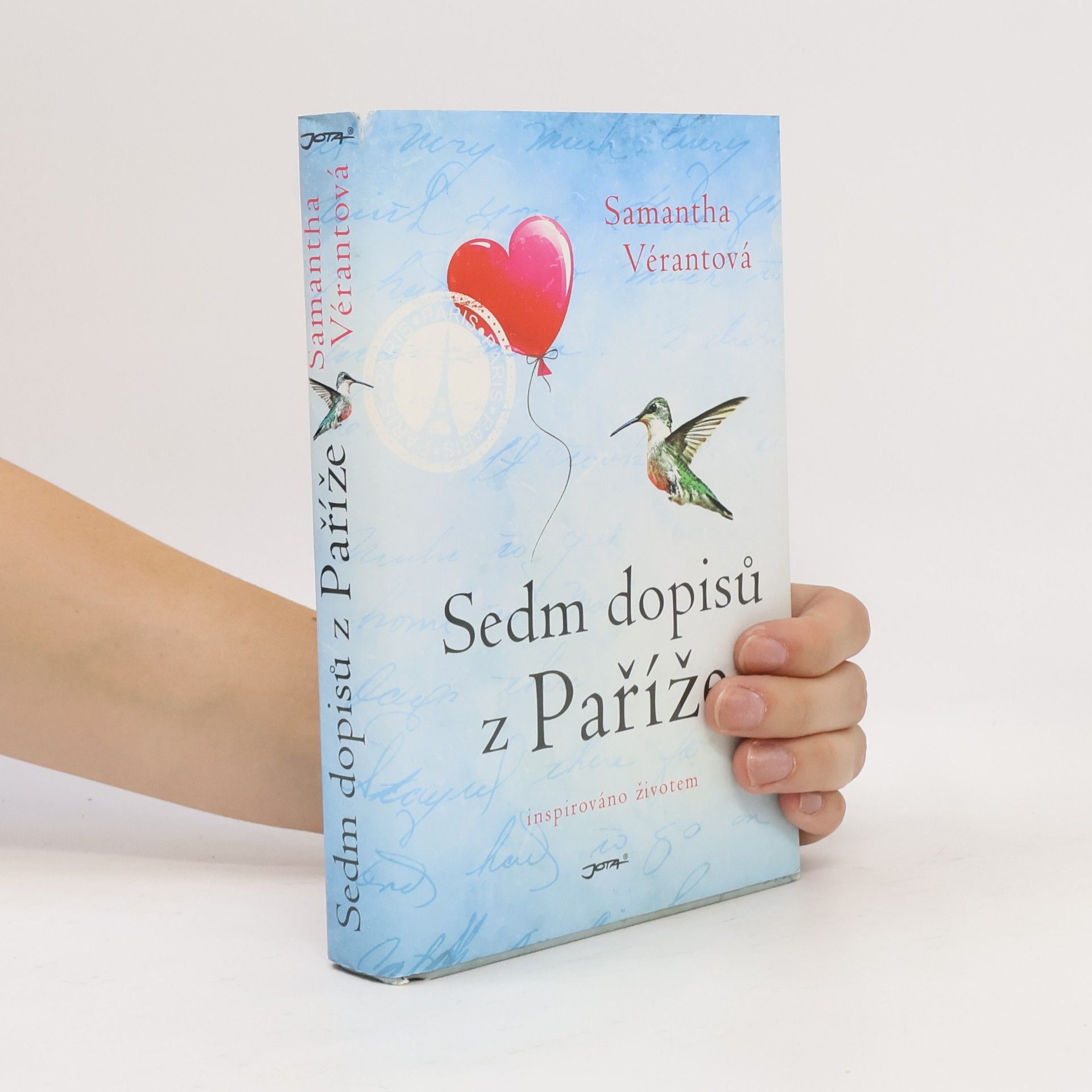 Samantha Vérant Sedm dopisů z Paříže