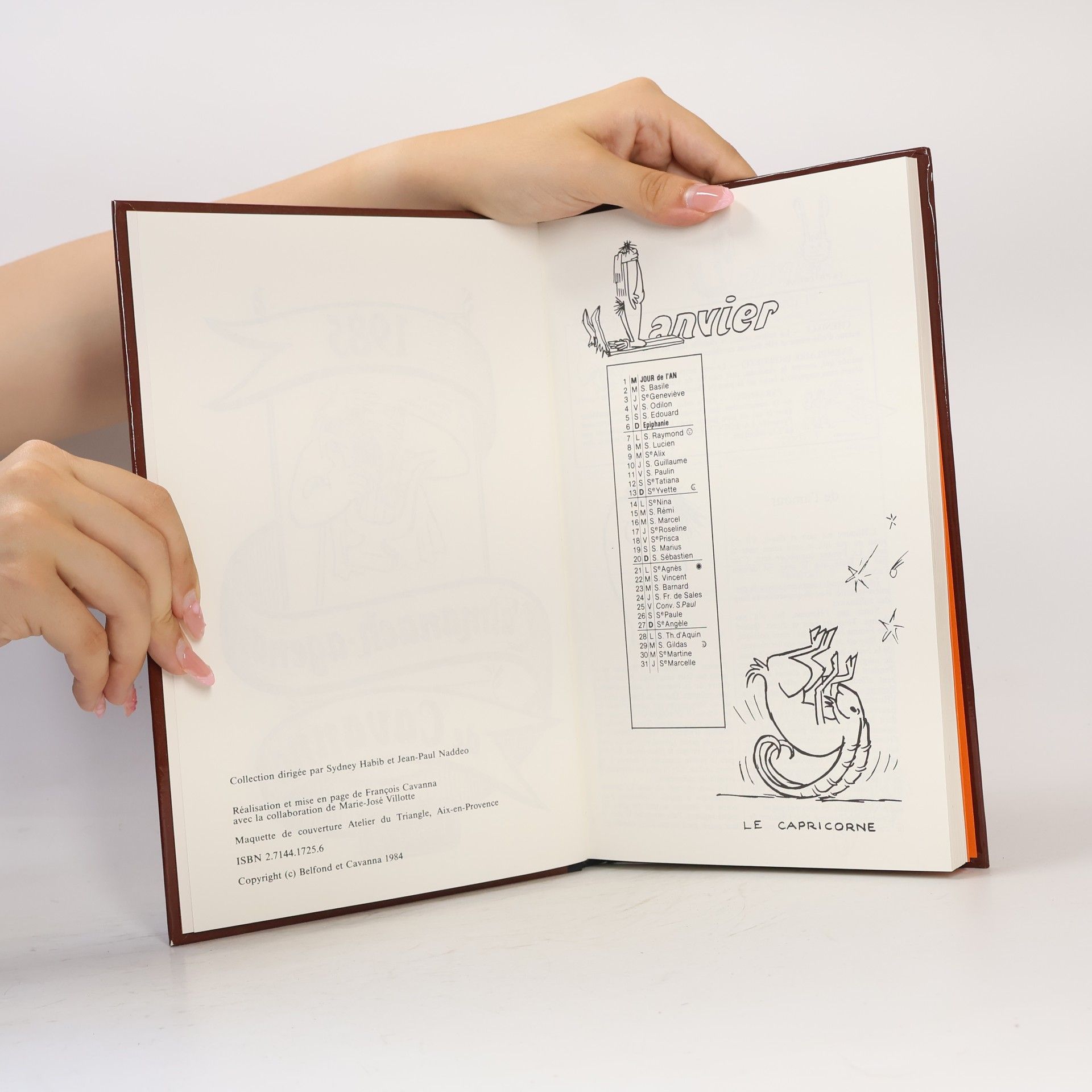Cavanna L'Almanach-Agenda de Cavanna, 1985