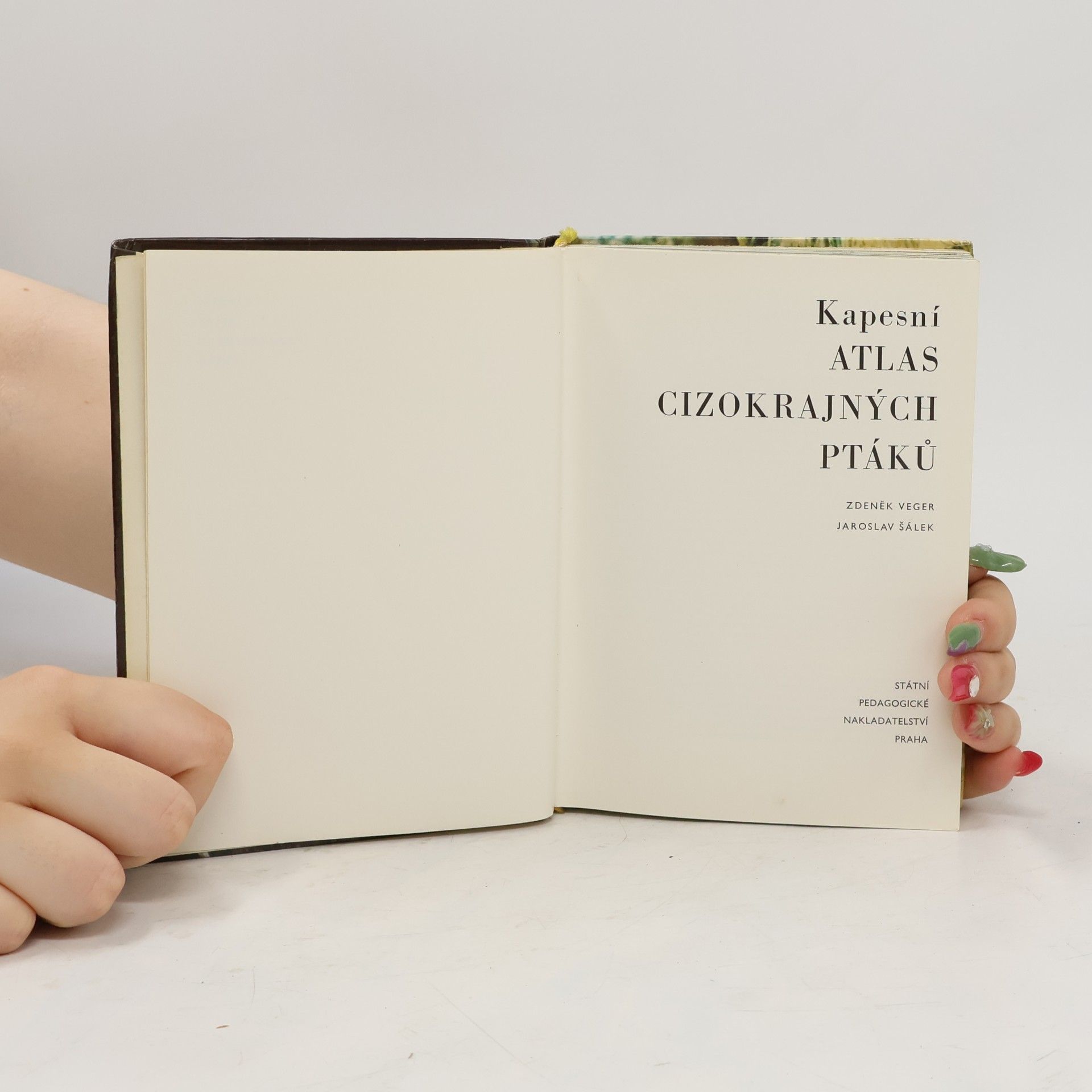 Zdeněk Veger Kapesní atlas cizokrajných ptáků