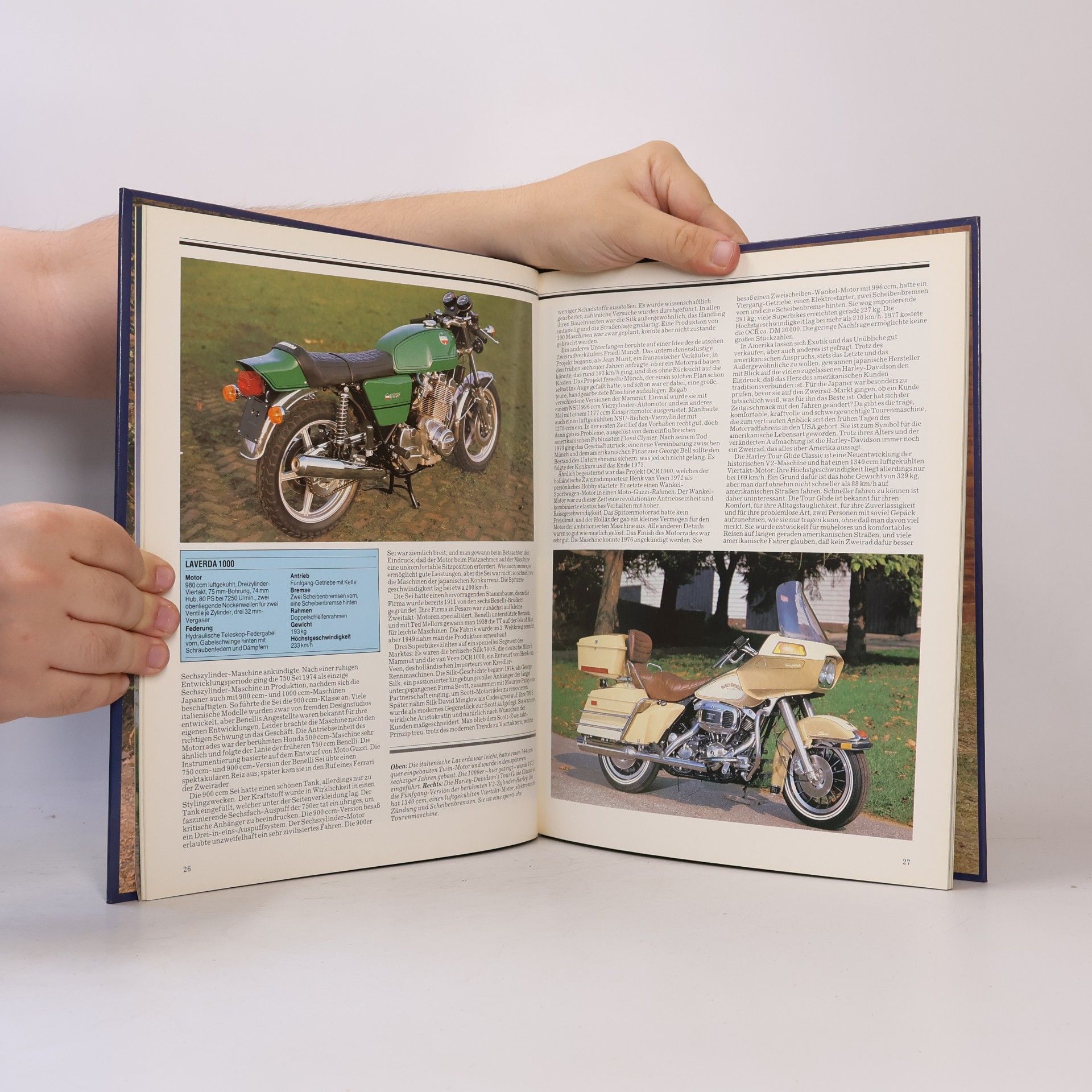 Peter Carrick Das farbige Buch der Motorräder. Freiheit auf zwei Rädern