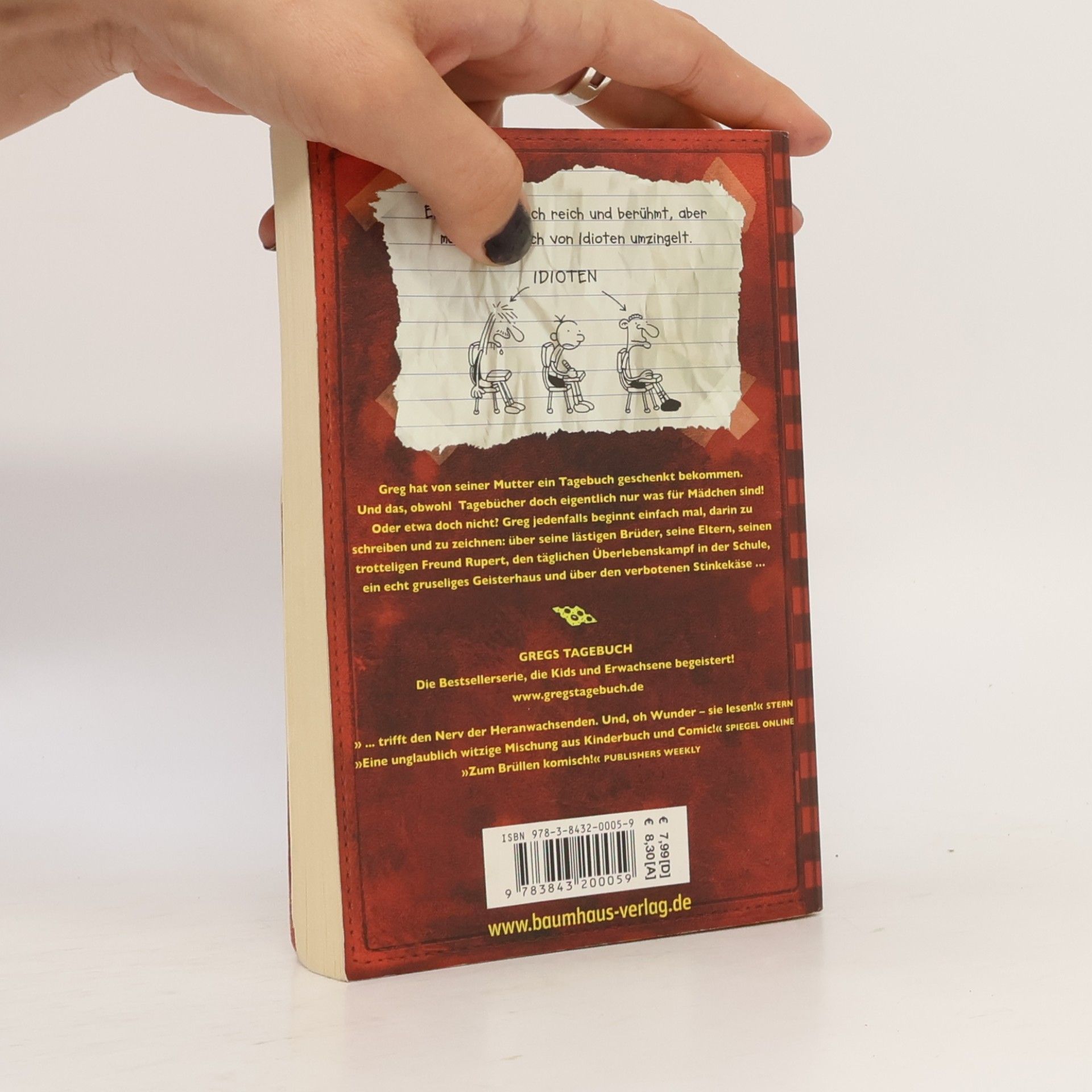 Jeff Kinney Gregs Tagebuch. Von Idioten umzingelt!
