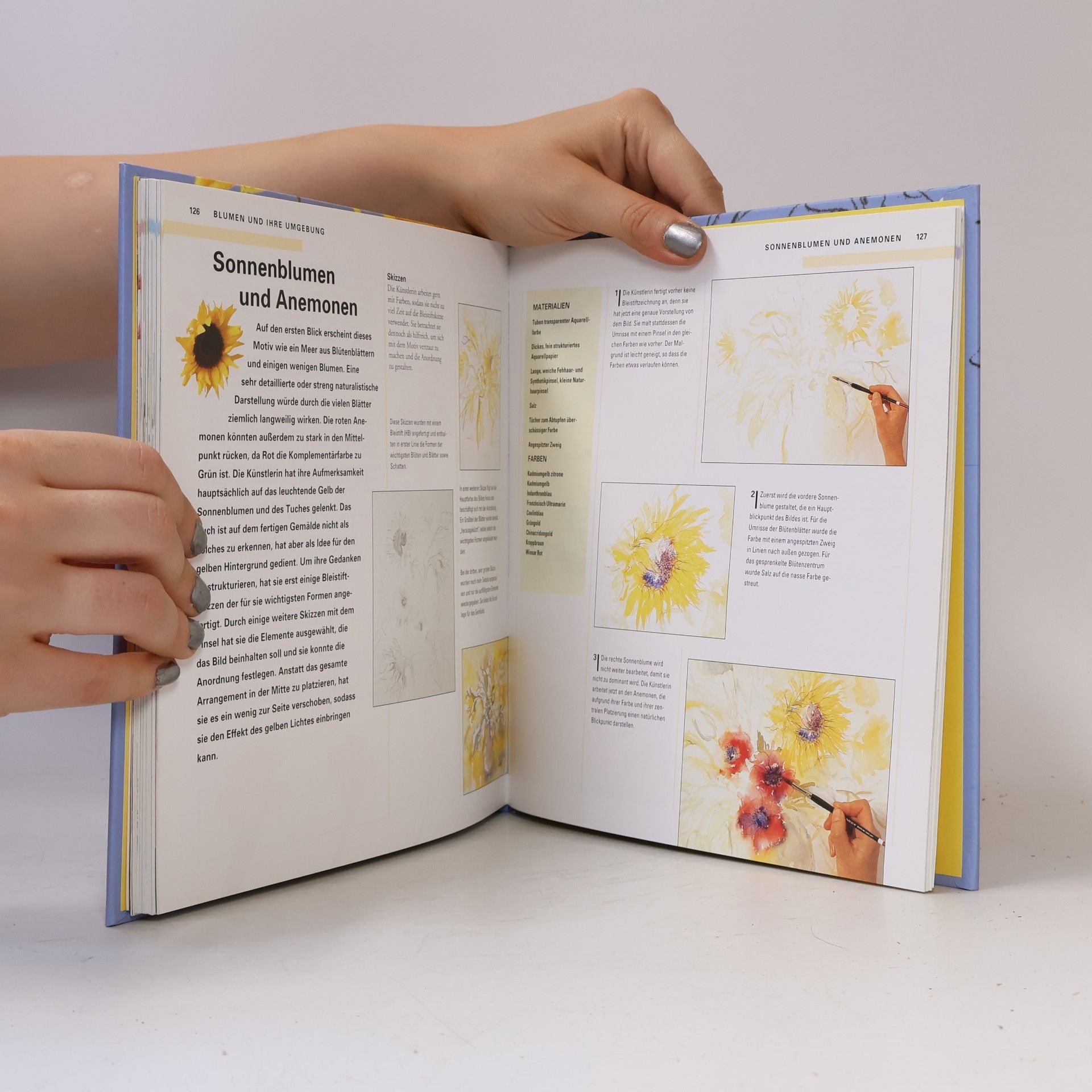 Sue Burton Handbuch Blumenmalerei
