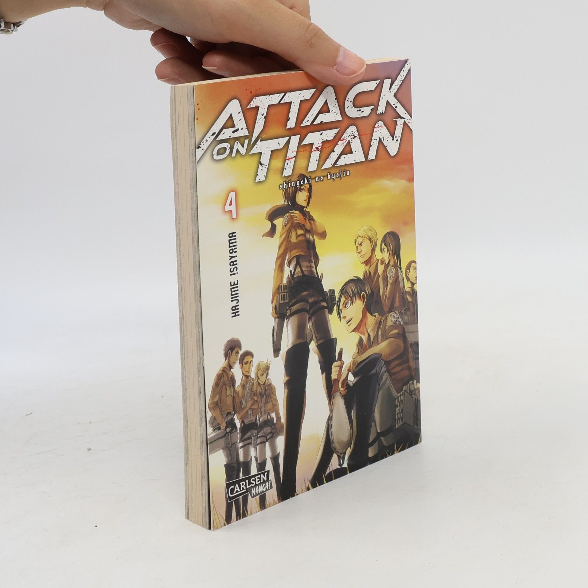 Hajime Isayama Attack on Titan 4