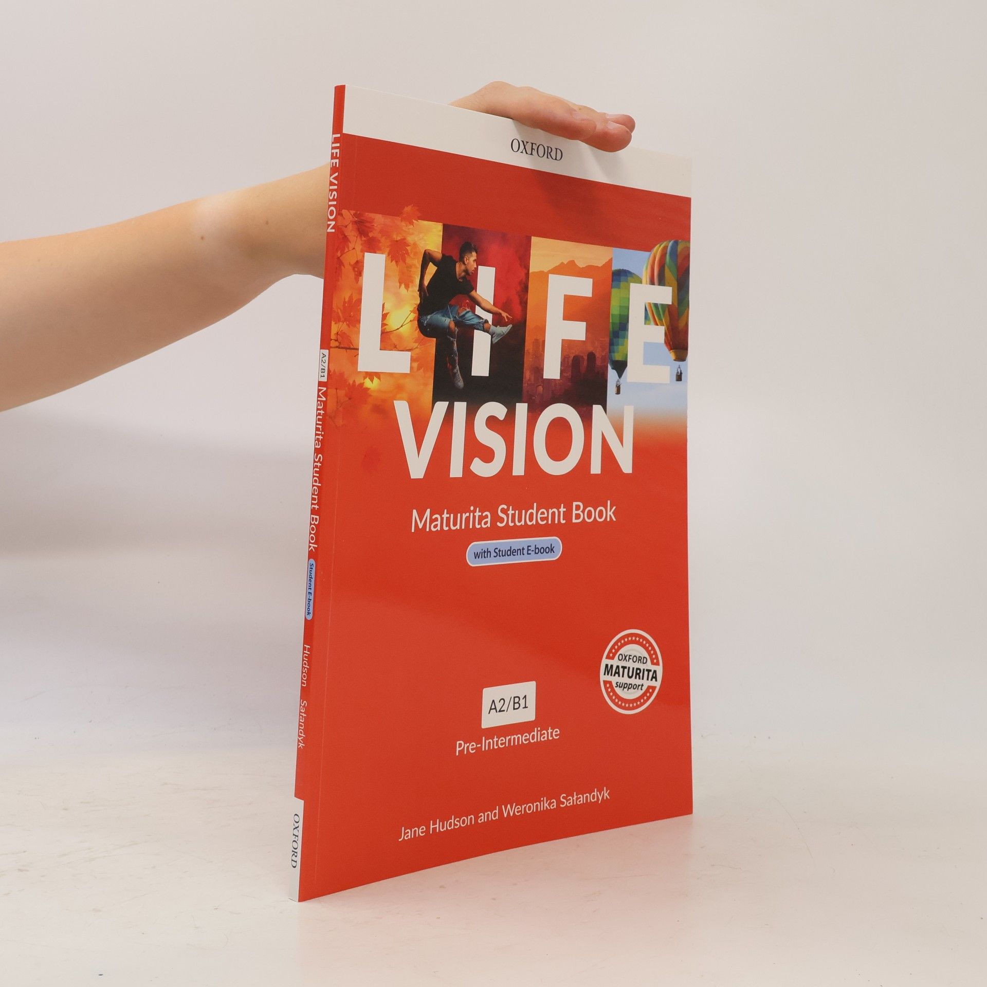 Jane Hudson Life vision A2/B. Maturita Student Book