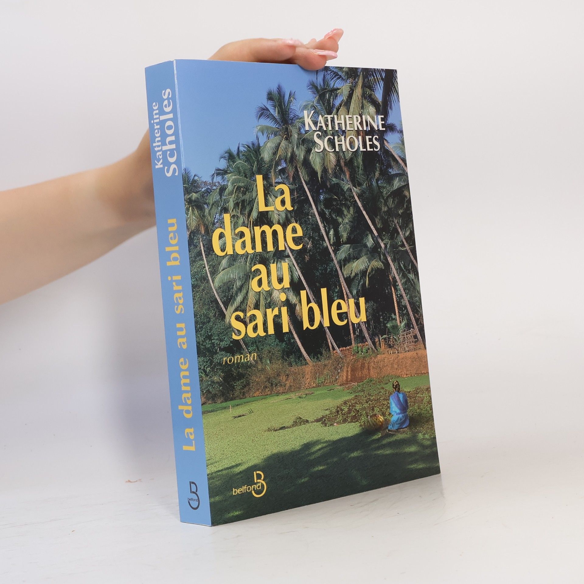 La dame au sari bleu