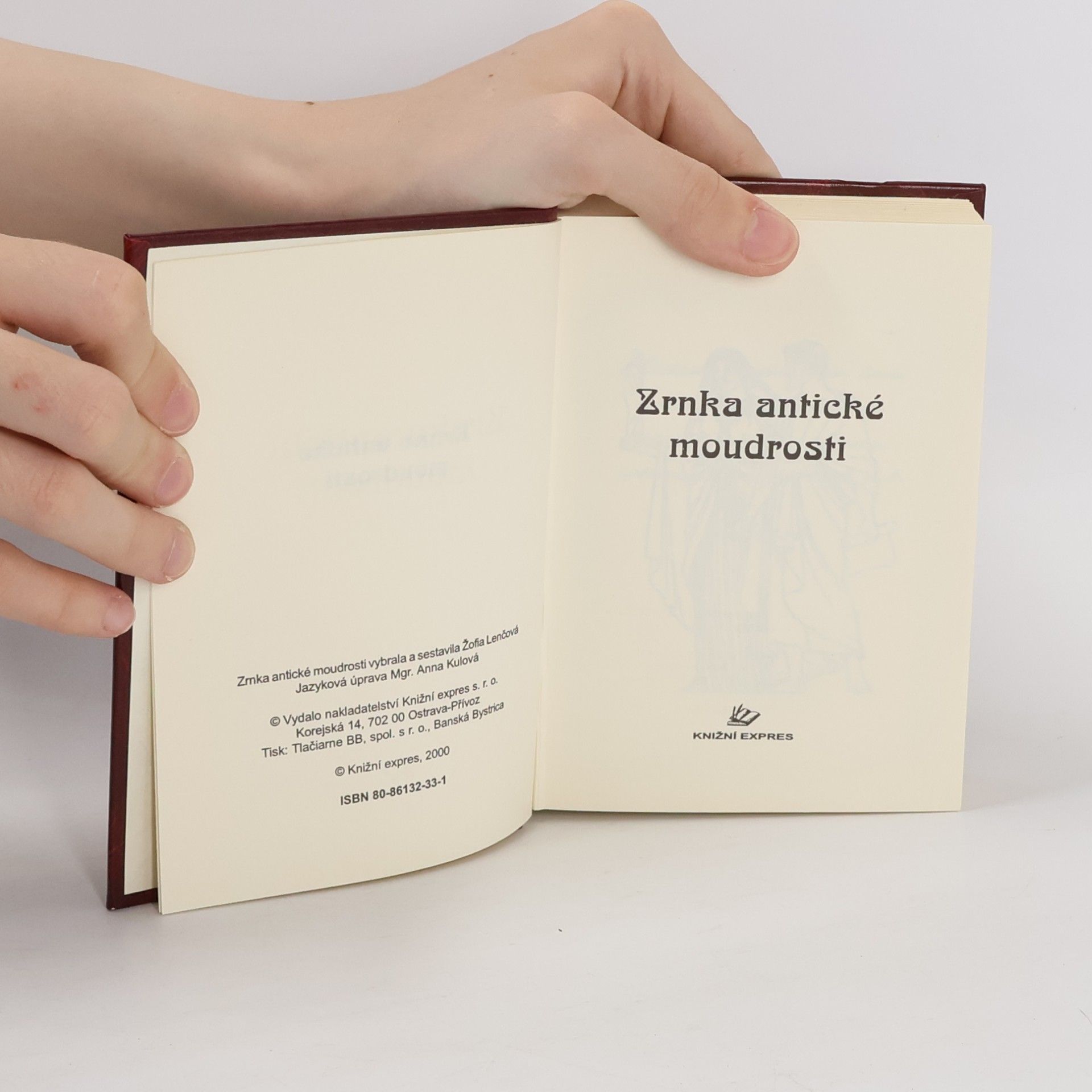 Žofia Lenčová Zrnka antické moudrosti