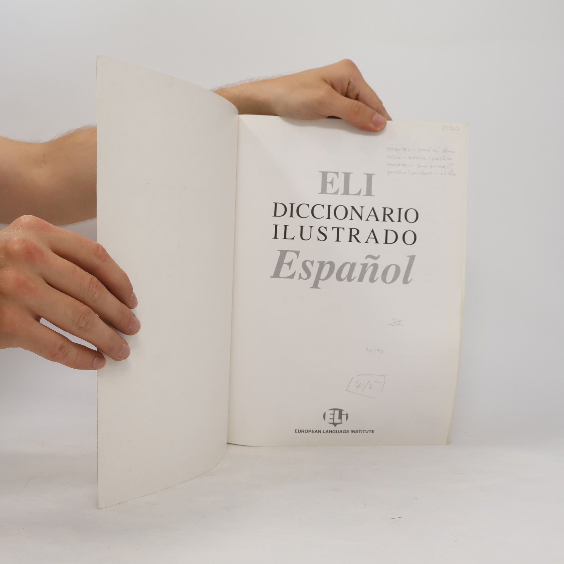 Joy Olivier ELI diccionario ilustrado Español