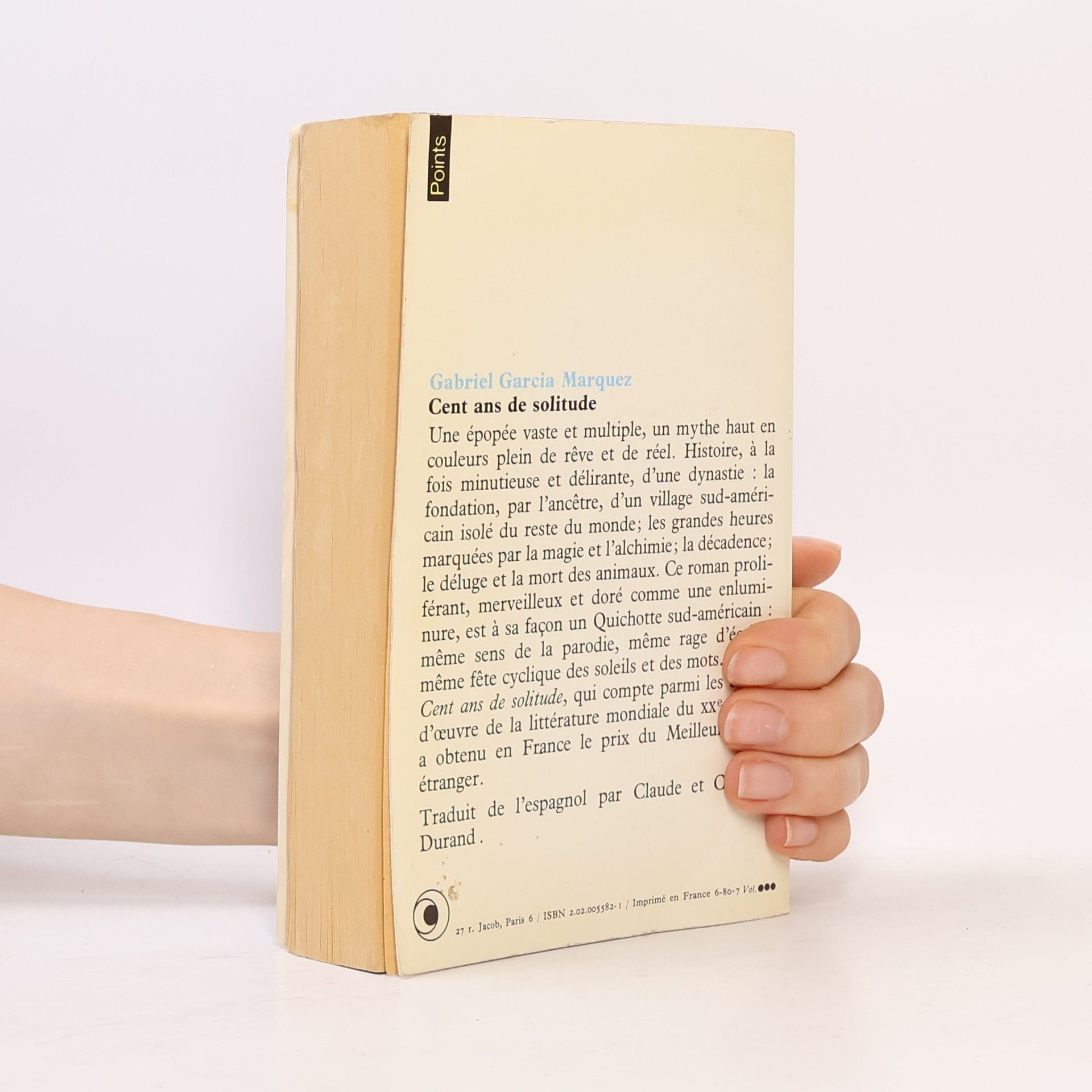 Gabriel García Márquez Cent ans de solitude