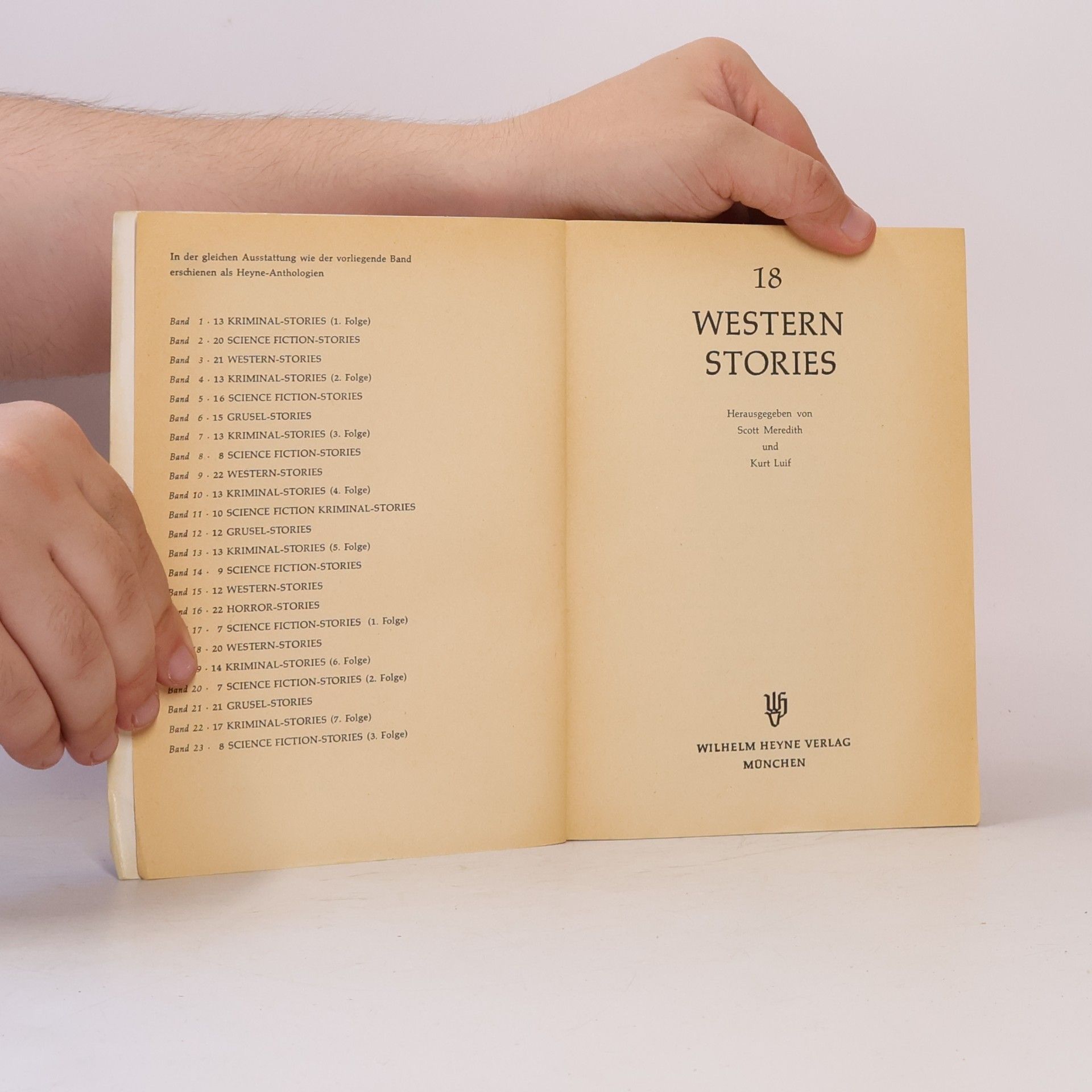 Scott Meredith 18 Western Stories