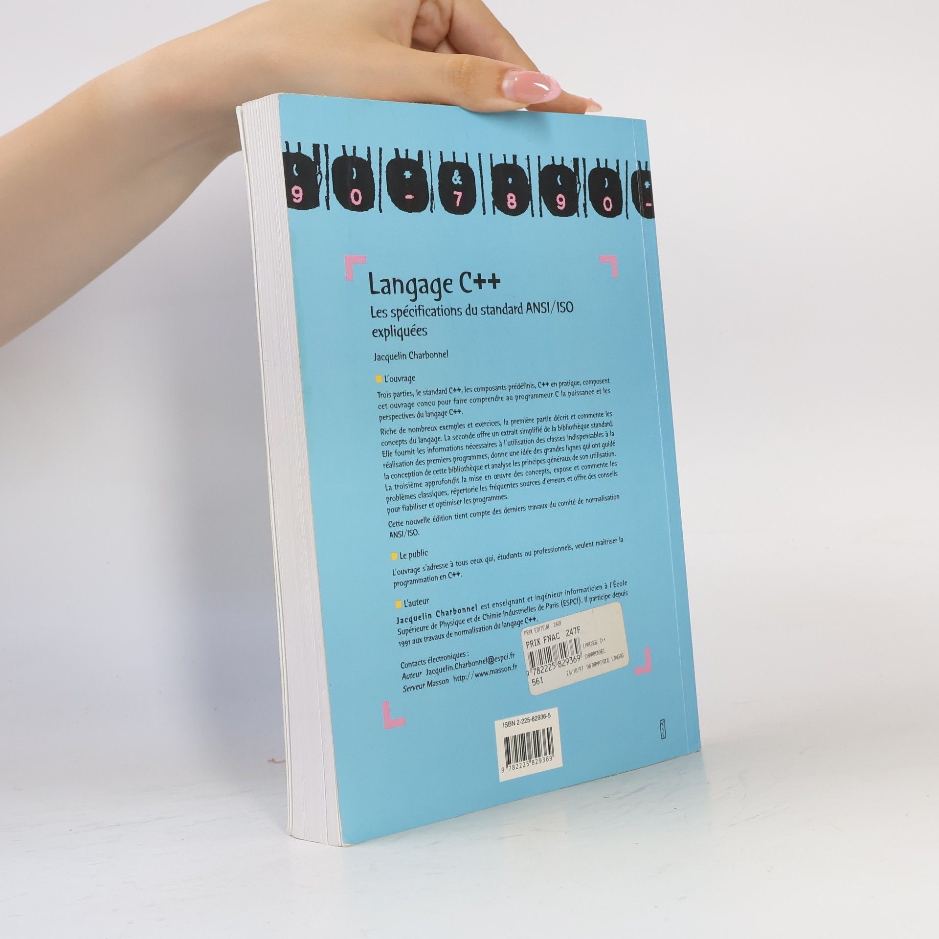 Jacquelin Charbonnel Langage C++