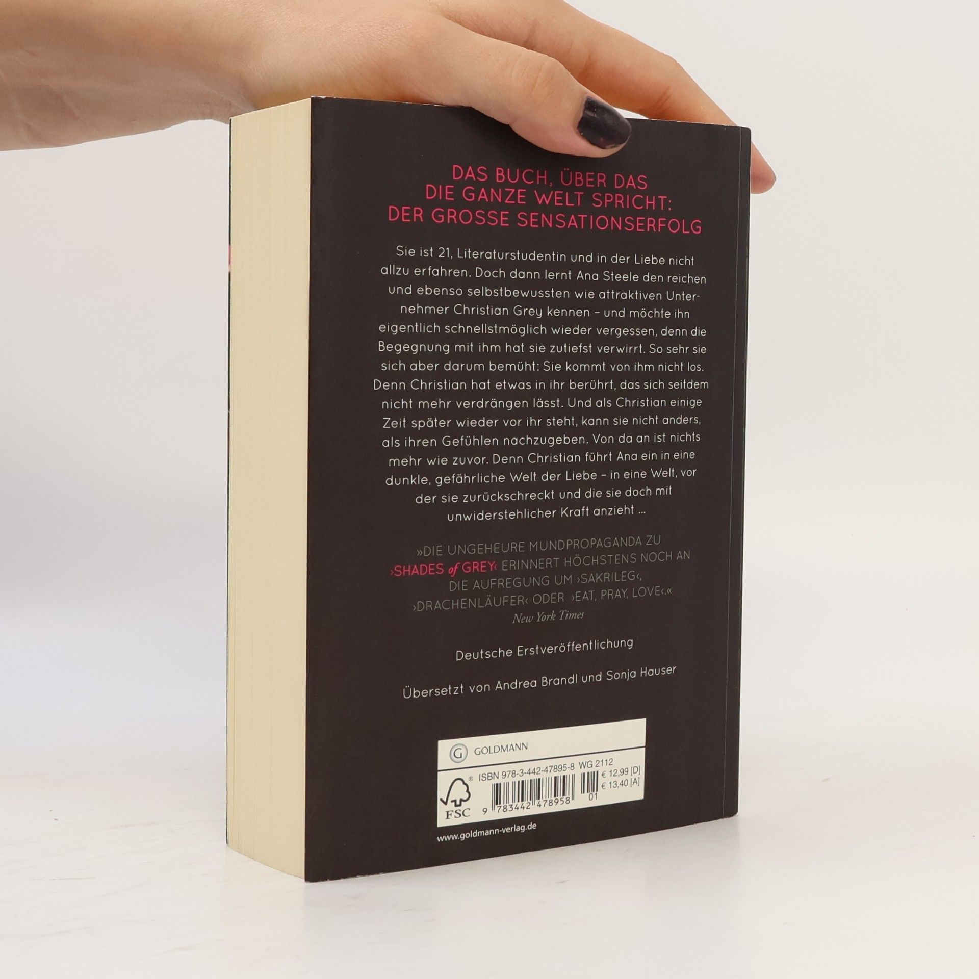 E. L. James Shades of Grey. Geheimes Verlangen