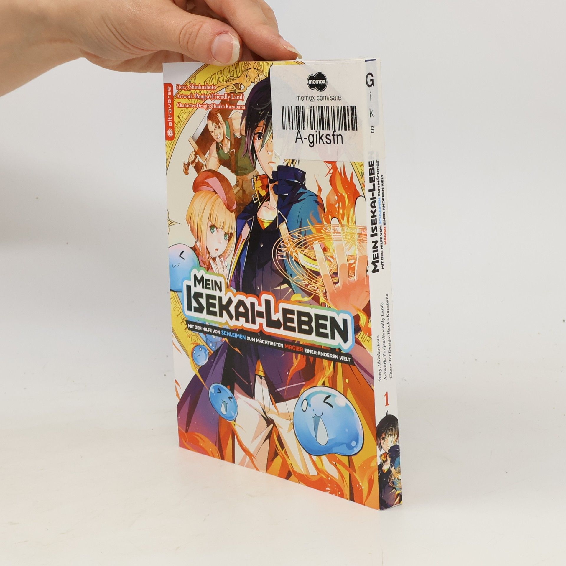 Mein Isekai-Leben - Mit der Hilfe von Schleimen zum mächtigsten Magier einer anderen Welt 01