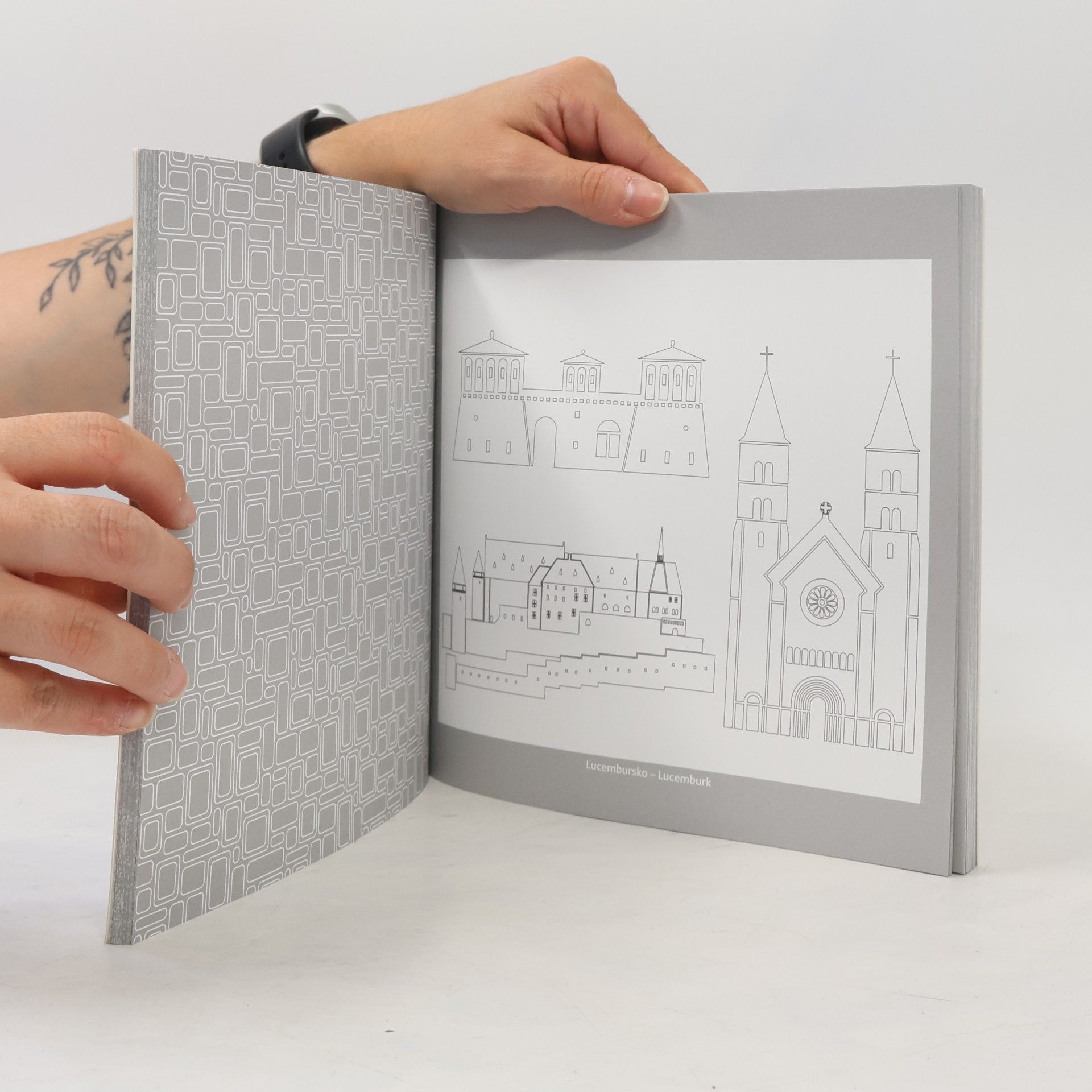 Various authors Města. Kreativní Omalovánky Pro Dospělé. Praha