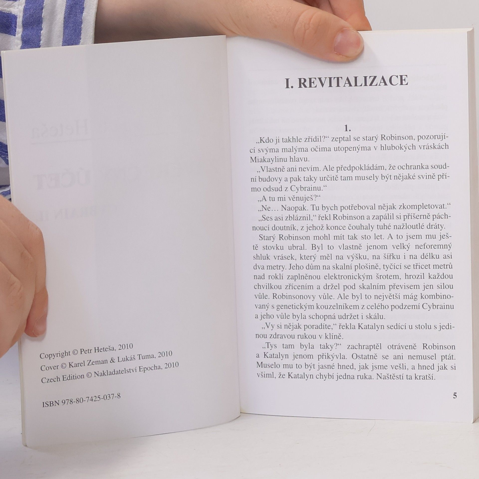 Petr Heteša Cybrain II. Závěrečný účet