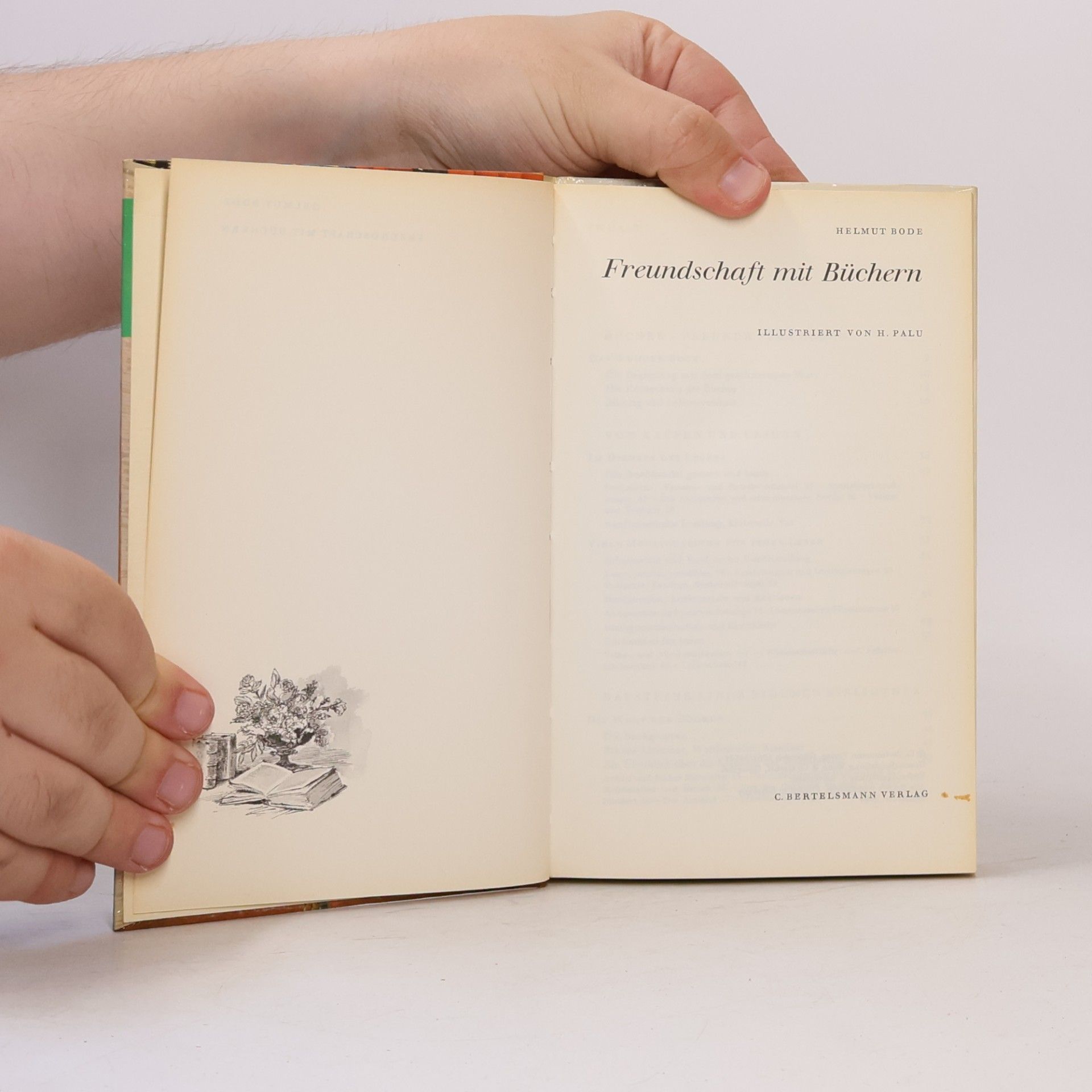 Helmut Bode Freundschaft mit Büchern