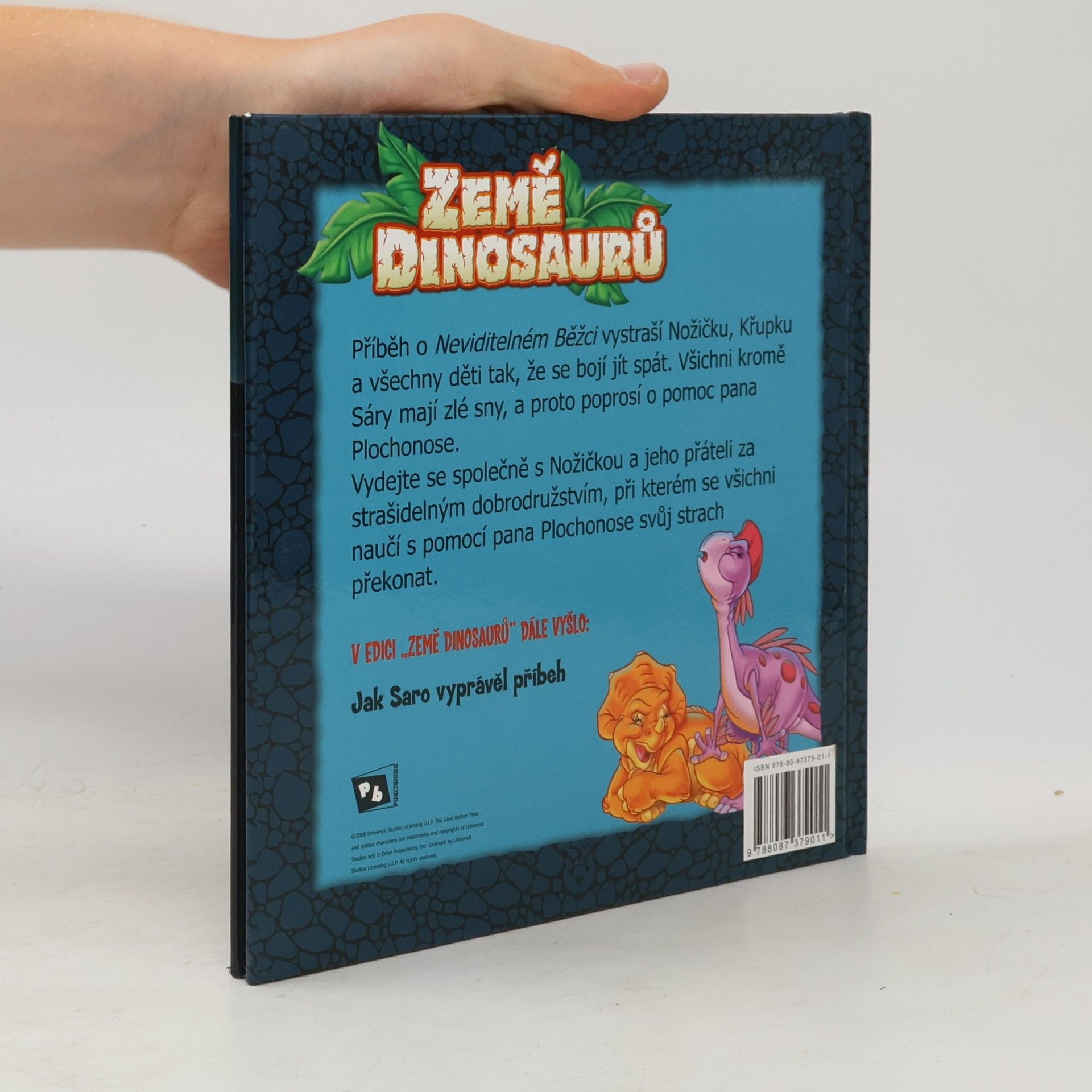 Jennifer Frantz Země dinosaurů - Strašidelné dobrodružství
