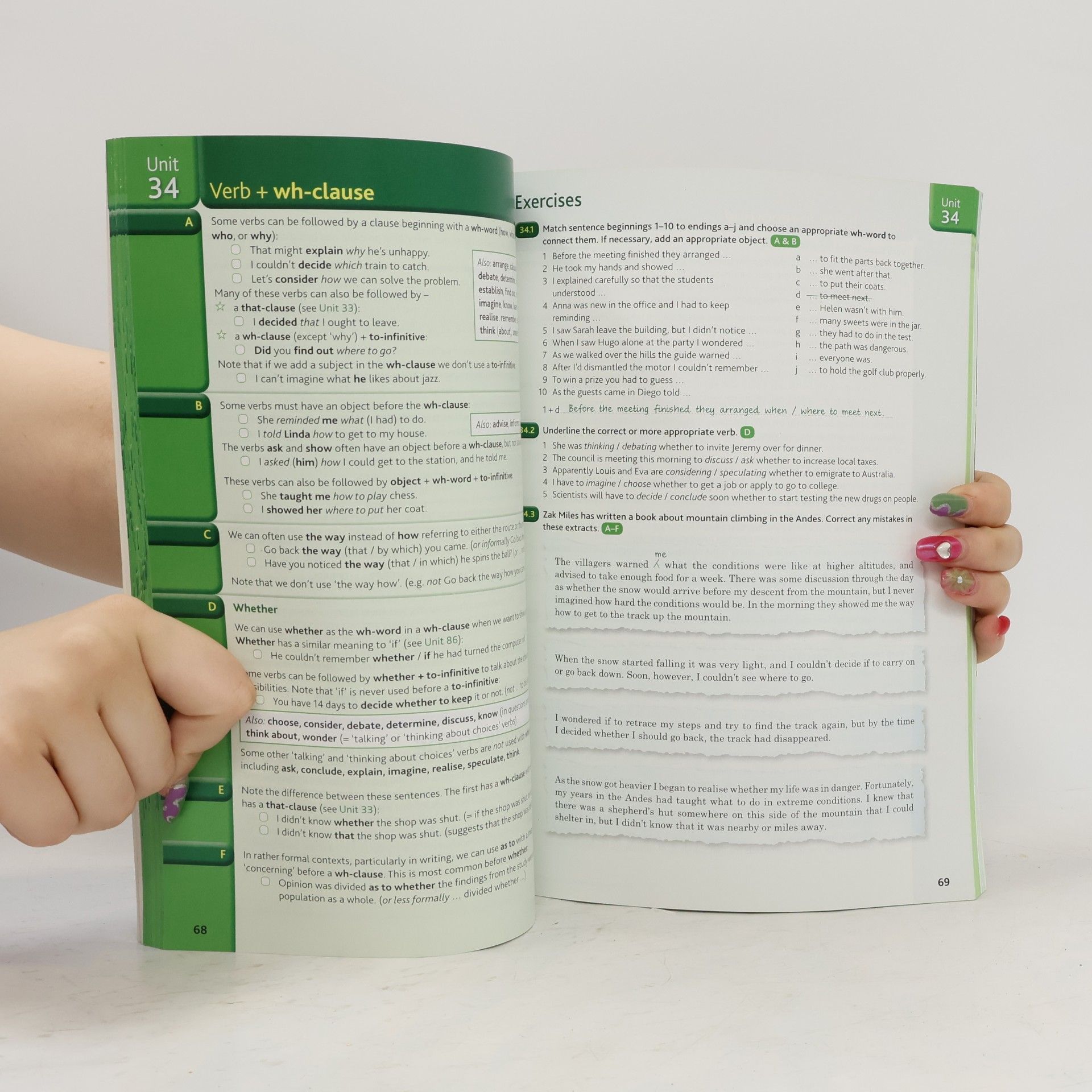 Martin Hewings Advanced grammar in use. A self-study reference and practice book for advanced learners of English.