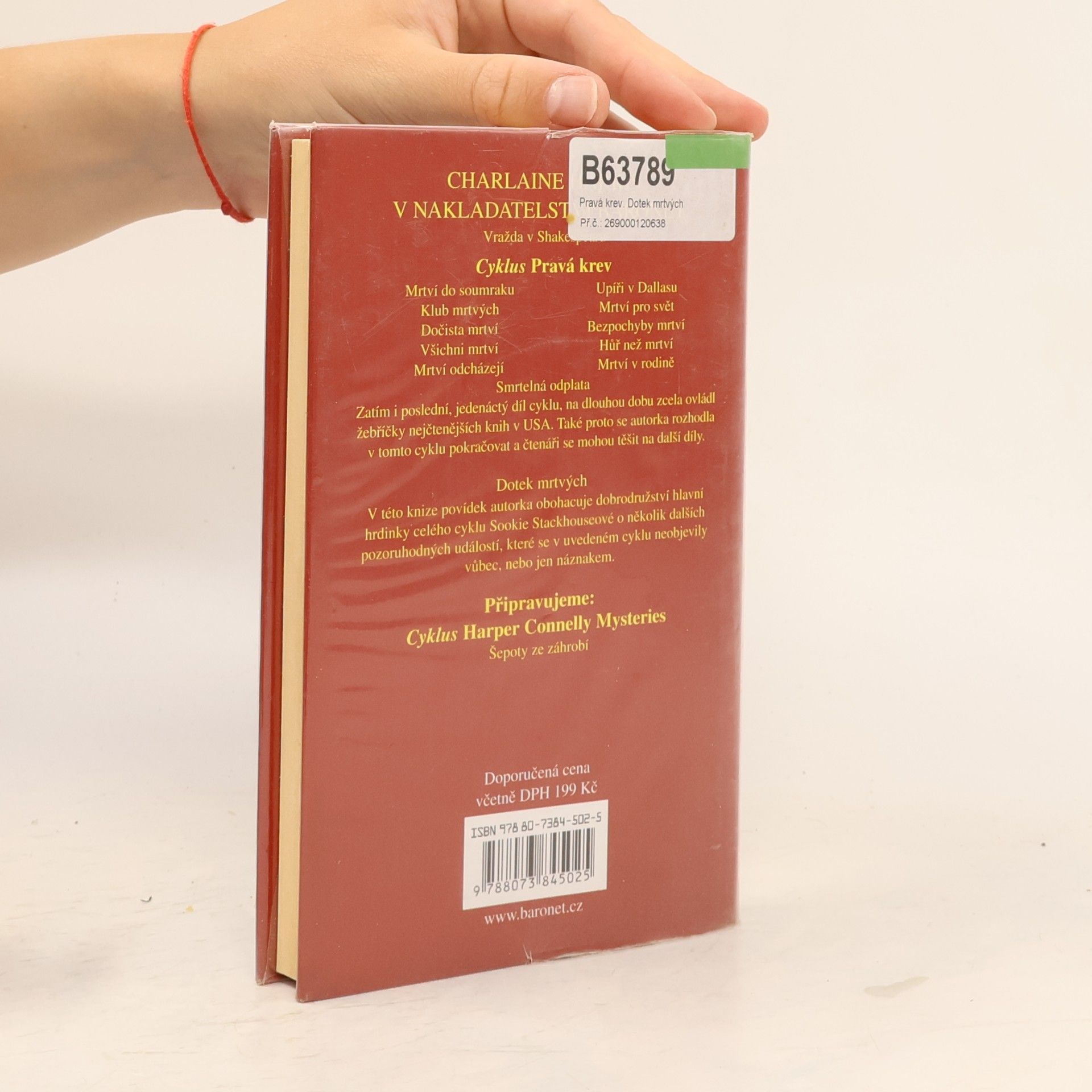 Charlaine Harris Dotek mrtvých