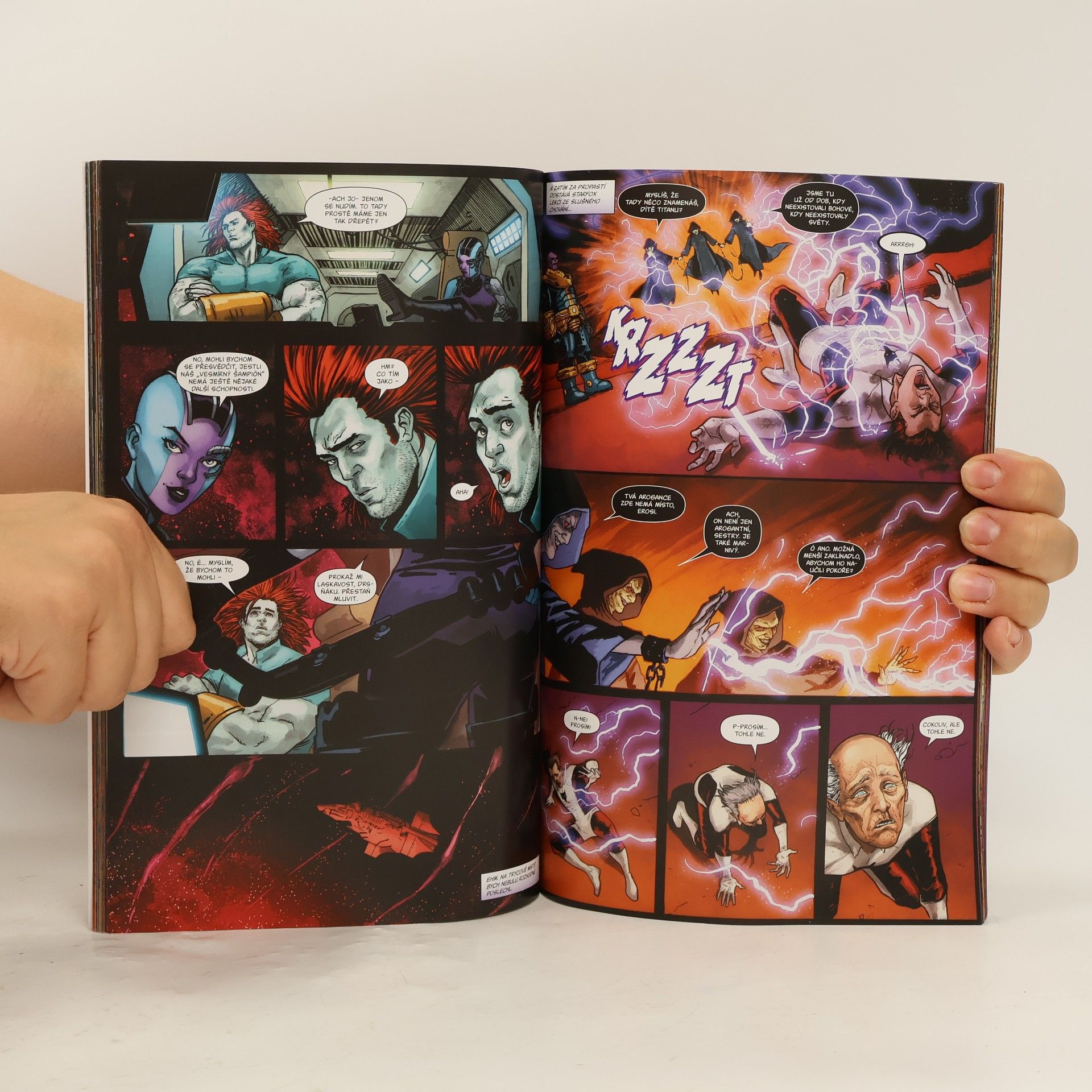 Jeff Lemire Thanos. Lom bohů