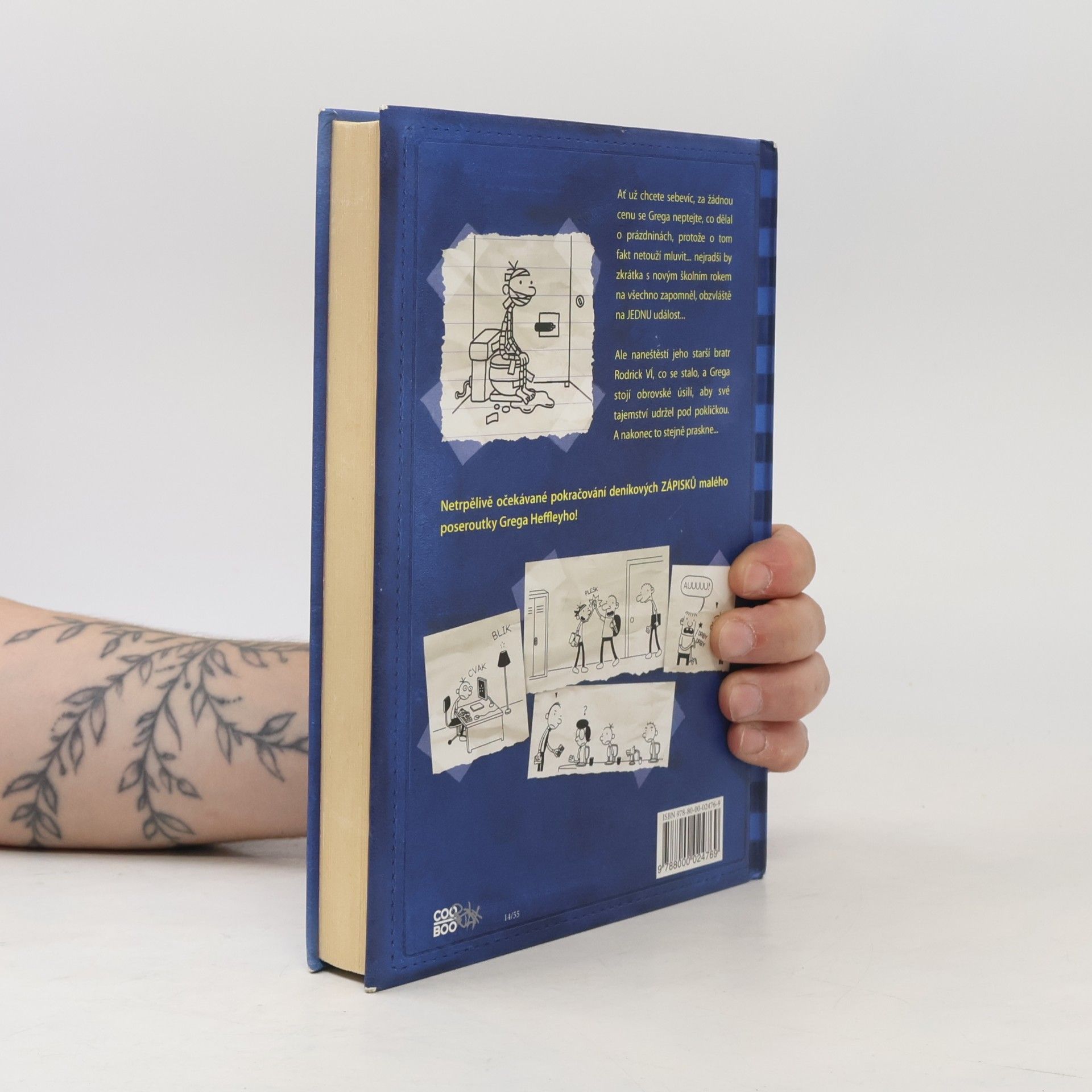 Jeff Kinney Deník malého poseroutky 2. Rodrick je king