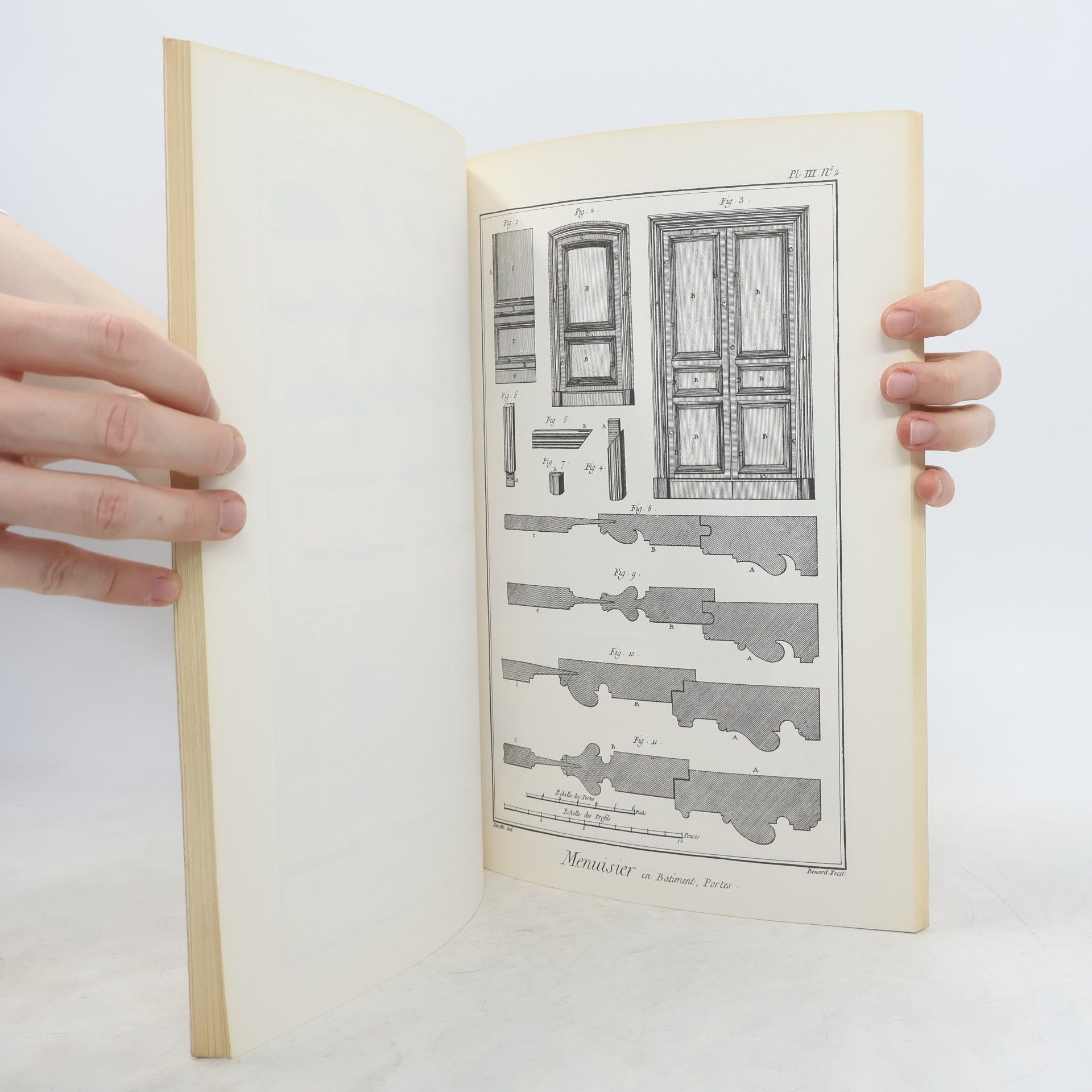 Denis Diderot L'Encyclopédie Diderot et D'Alembert: Menuiserie marqueterie