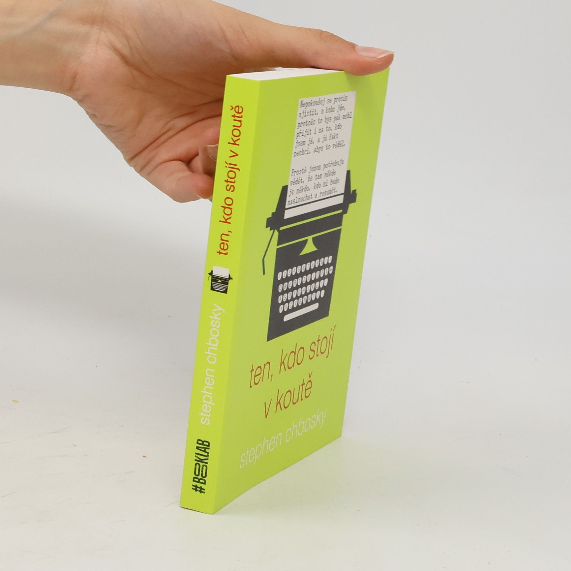 Stephen Chbosky Ten, kdo stojí v koutě