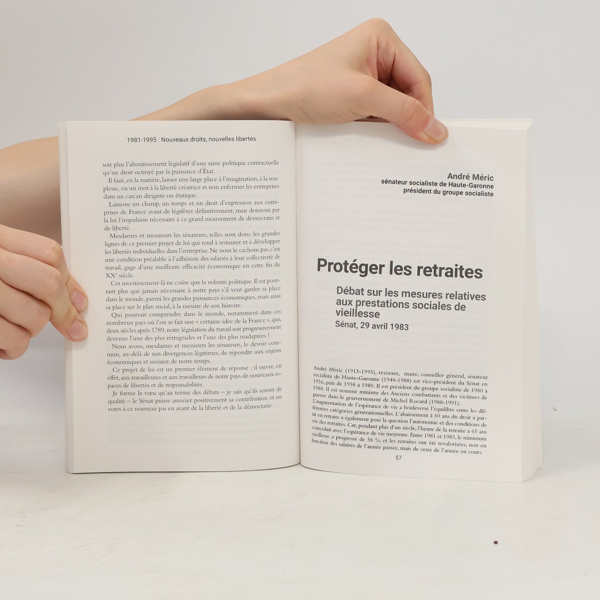 Autorenkollektiv Nouveaux droits nouvelles libertés: 1981-1995