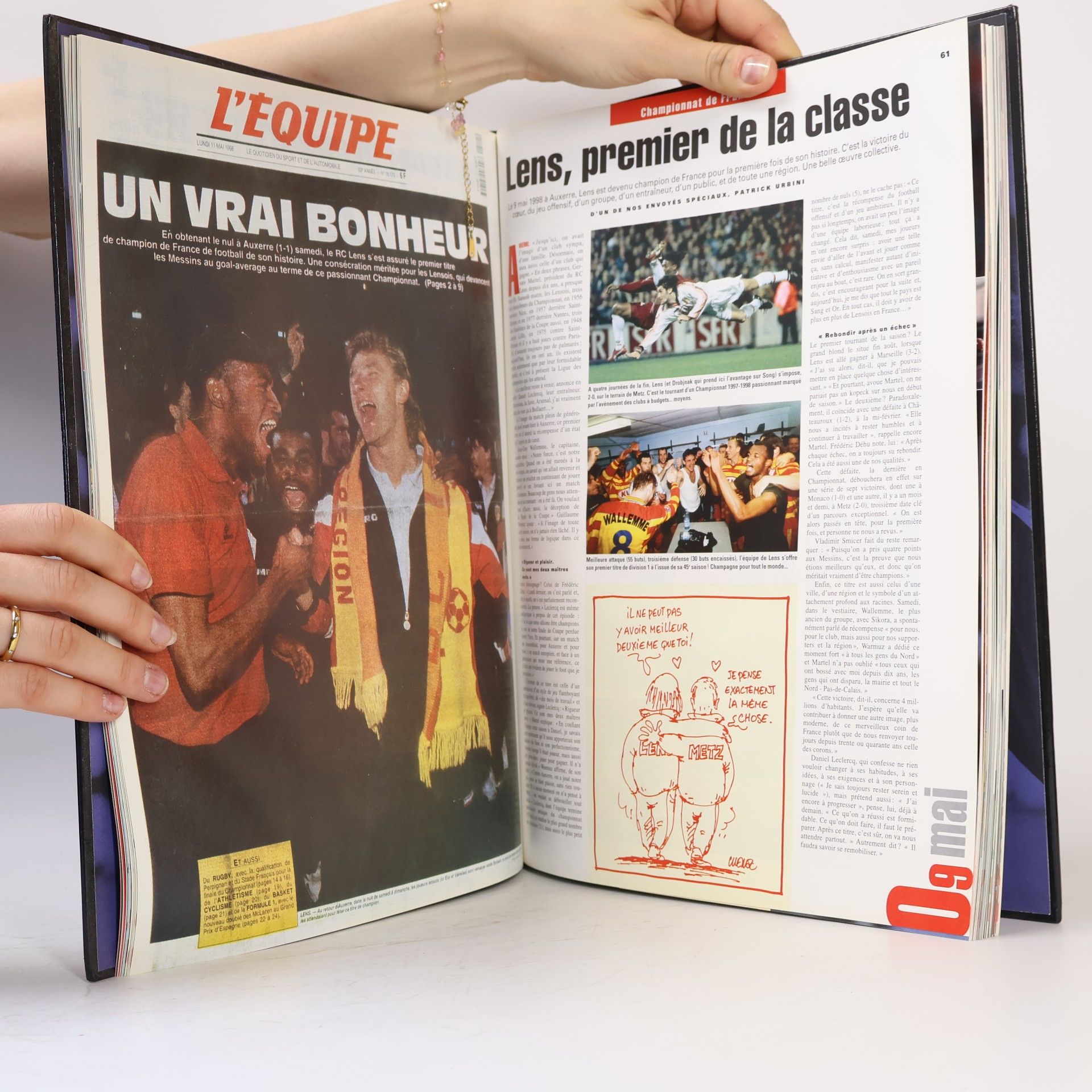 Autorenkollektiv L'Équipe: Le livre de l'année 1998