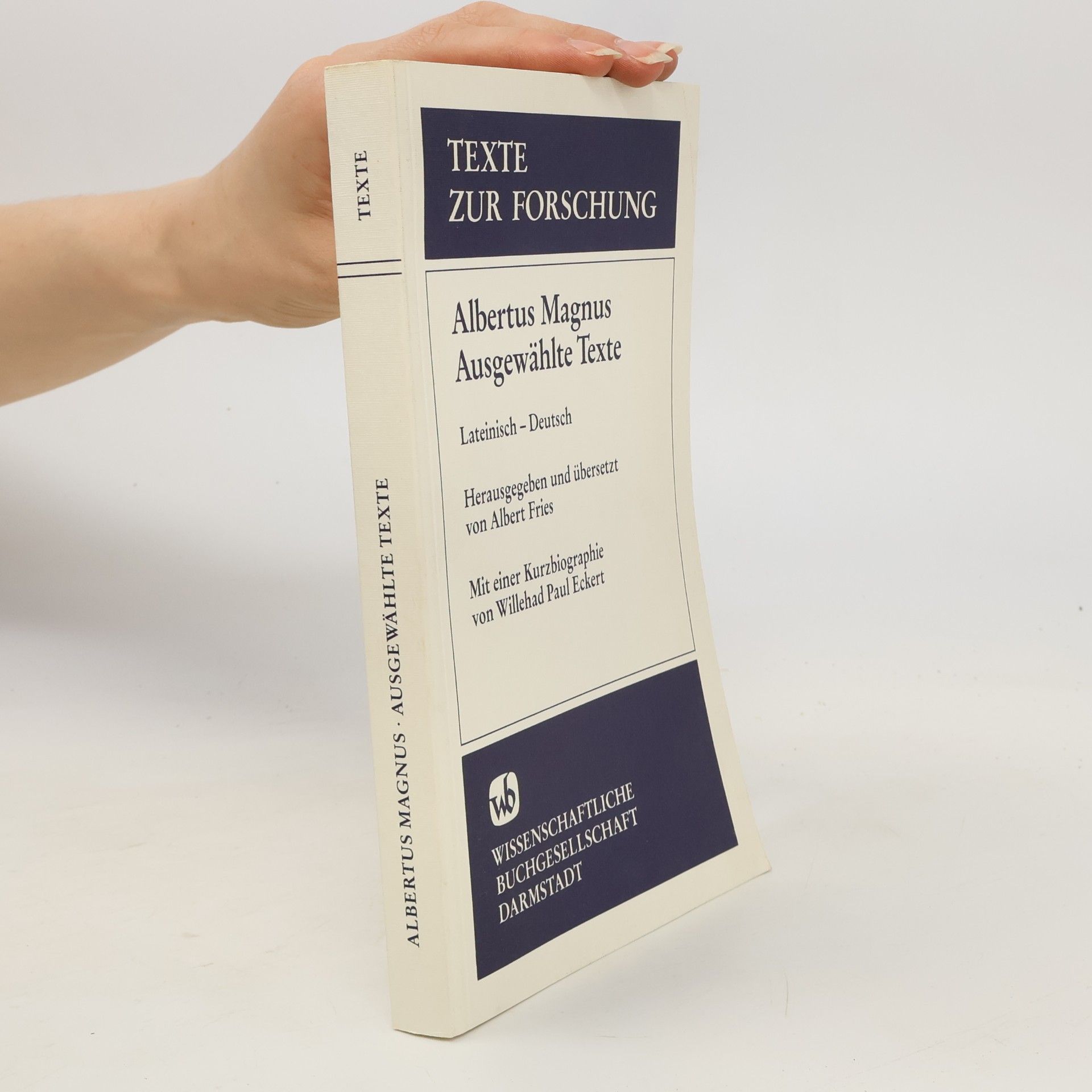 Texte zur Forschung: Ausgewählte Texte