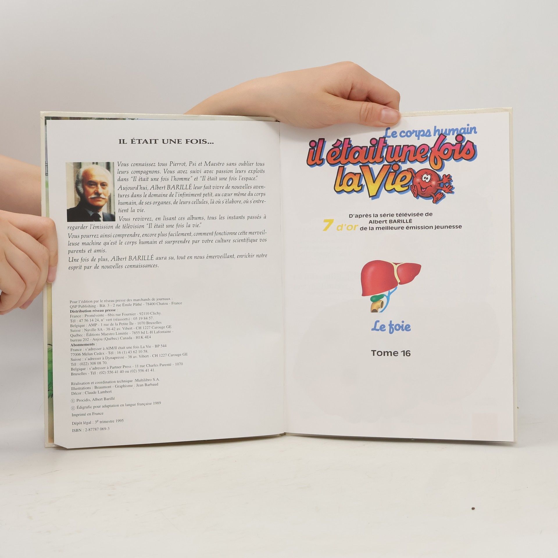 Albert Barillé Il était une fois la vie 16. Le foie